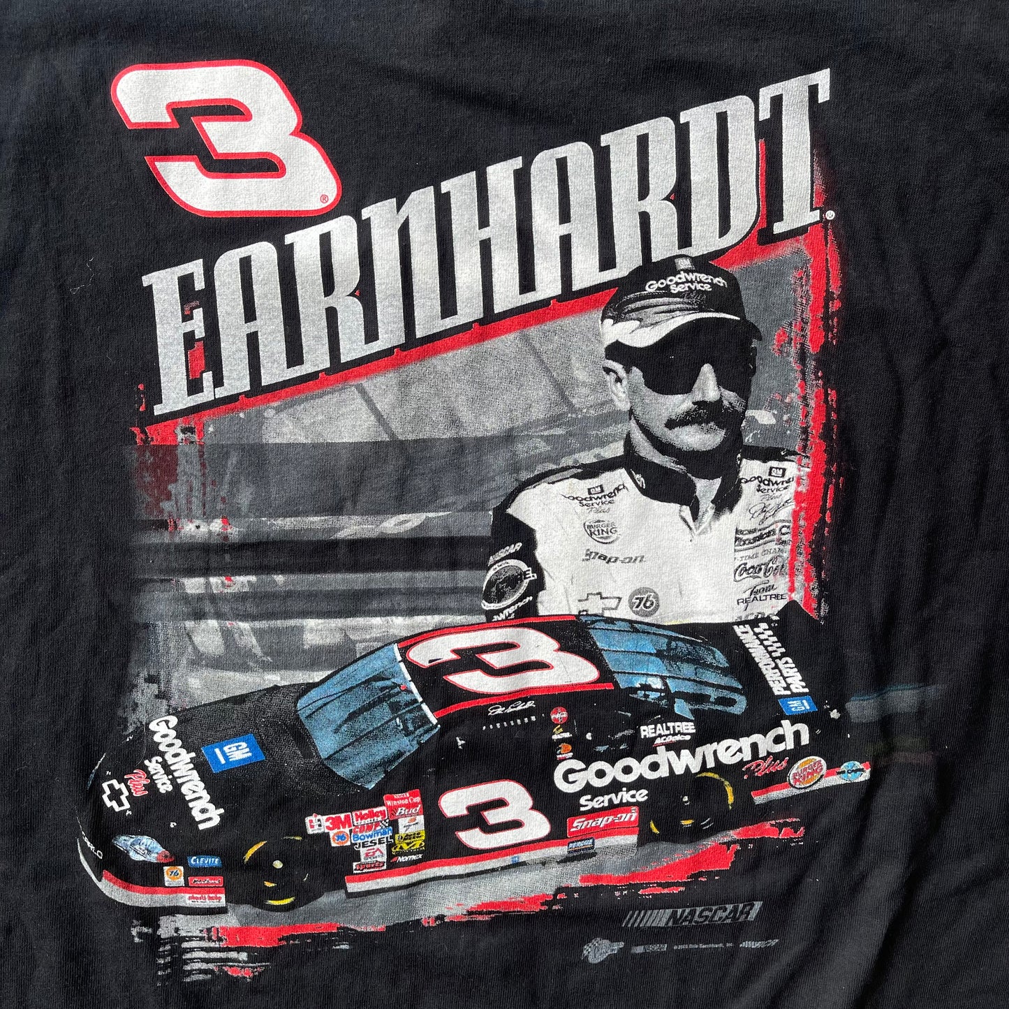 (2XL) 08' Nascar Daytona 500 Dale Earnhardt Graphic Tee