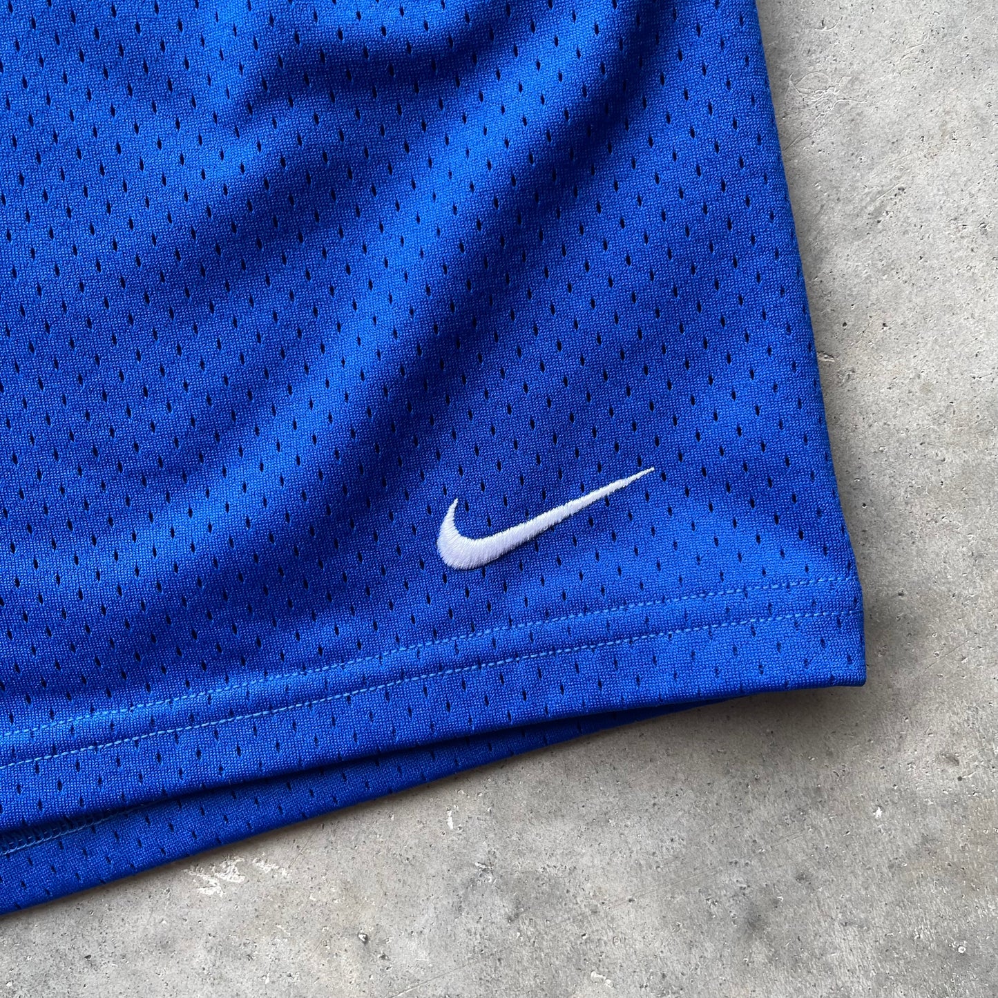 (M) 90s Nike Blue Mesh Shorts