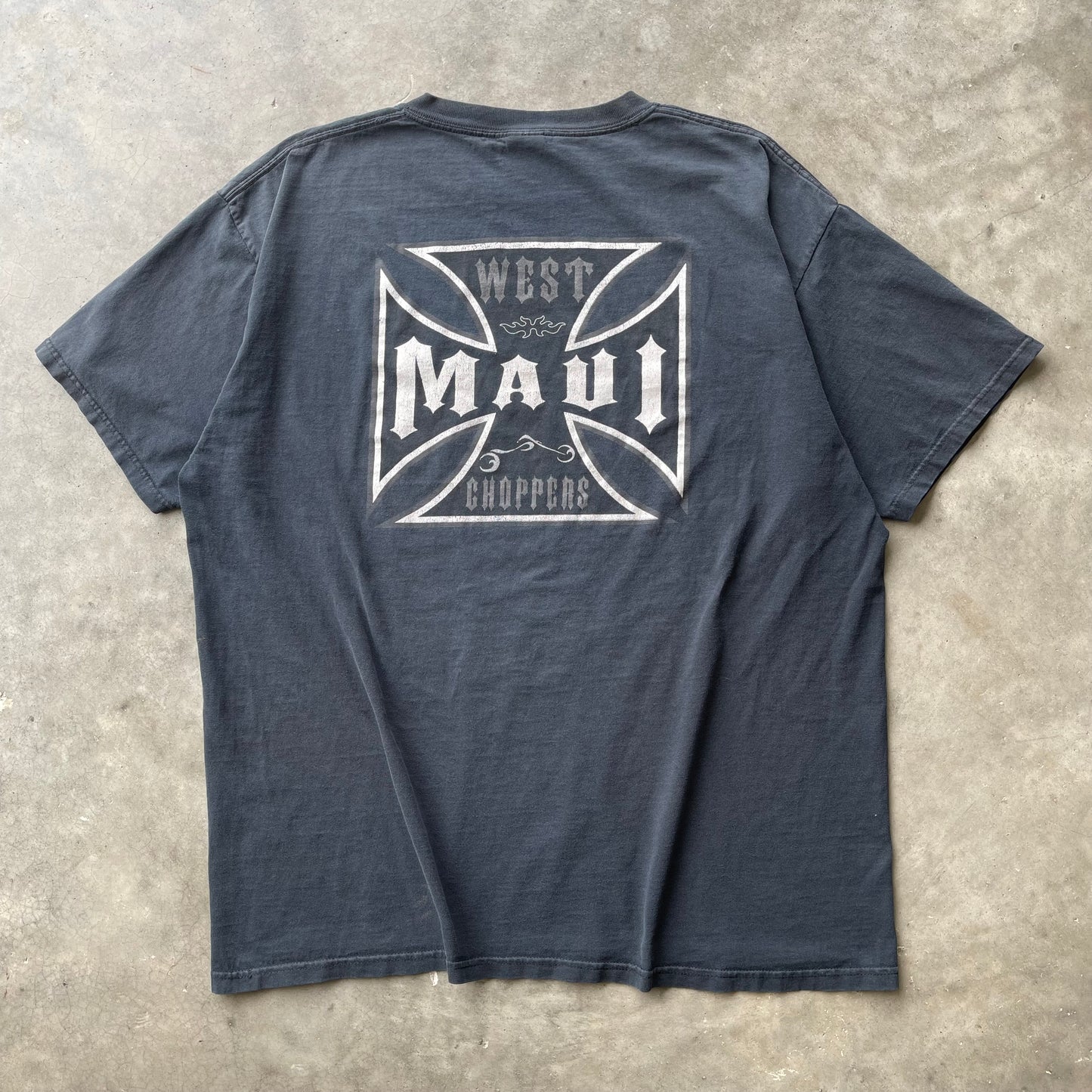 (2XL) 00s Maui West Choppers Tee