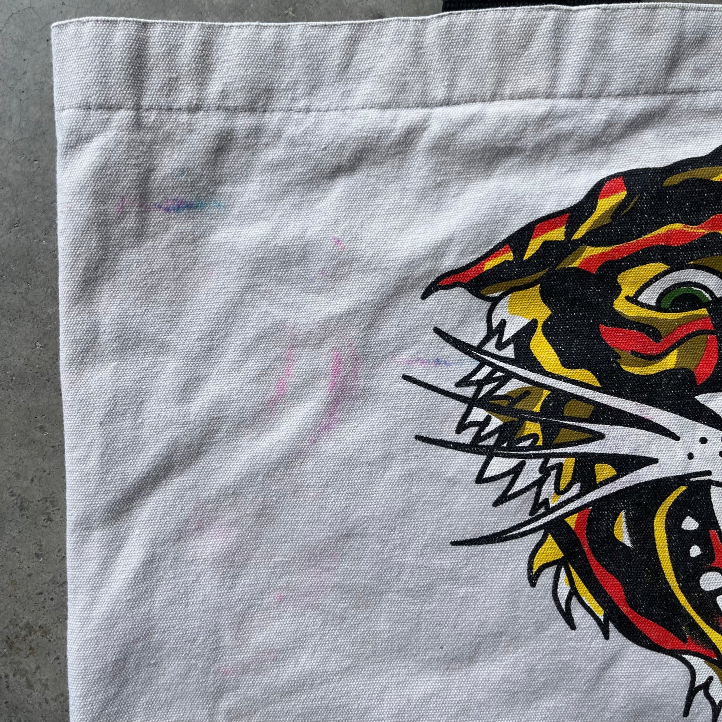 00s Ed Hardy Tiger Tote Bag