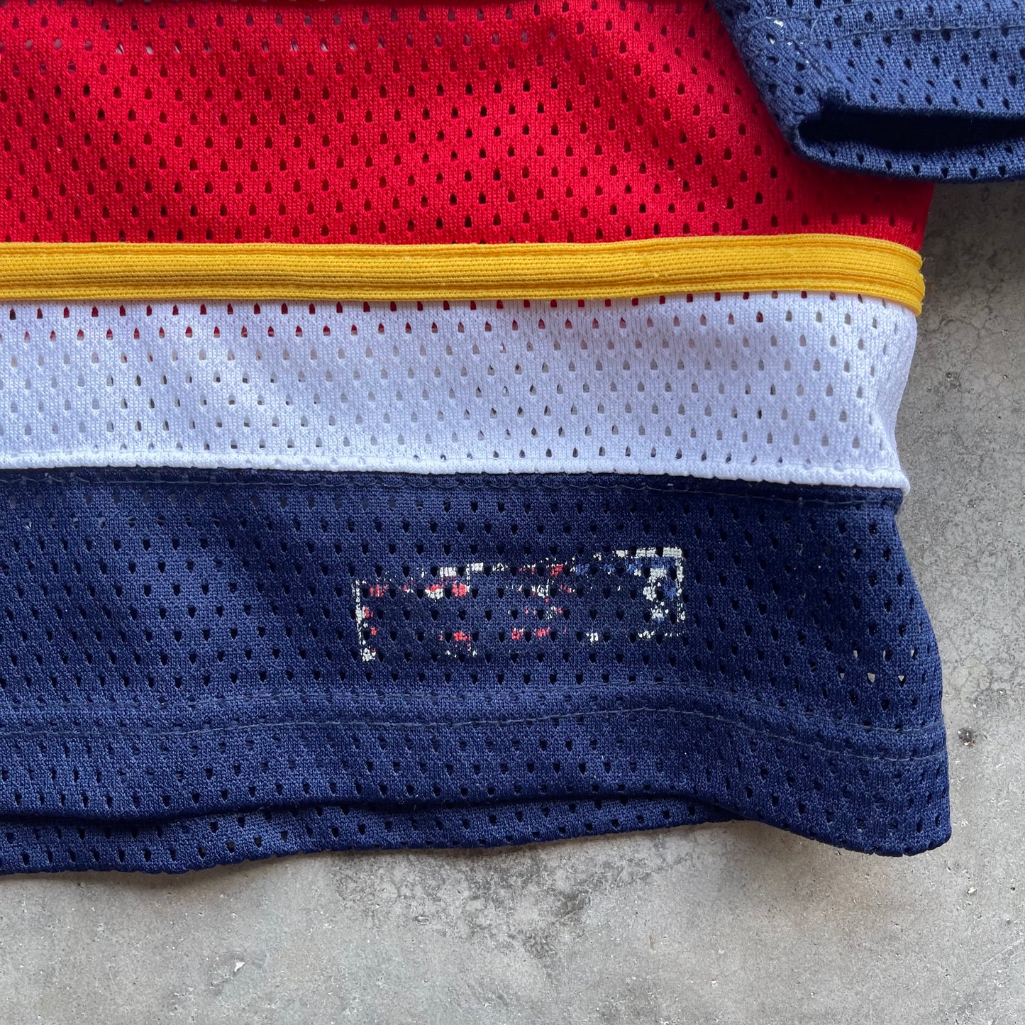 (XL) 90s Florida Panthers NHL White/Red Hockey Jersey