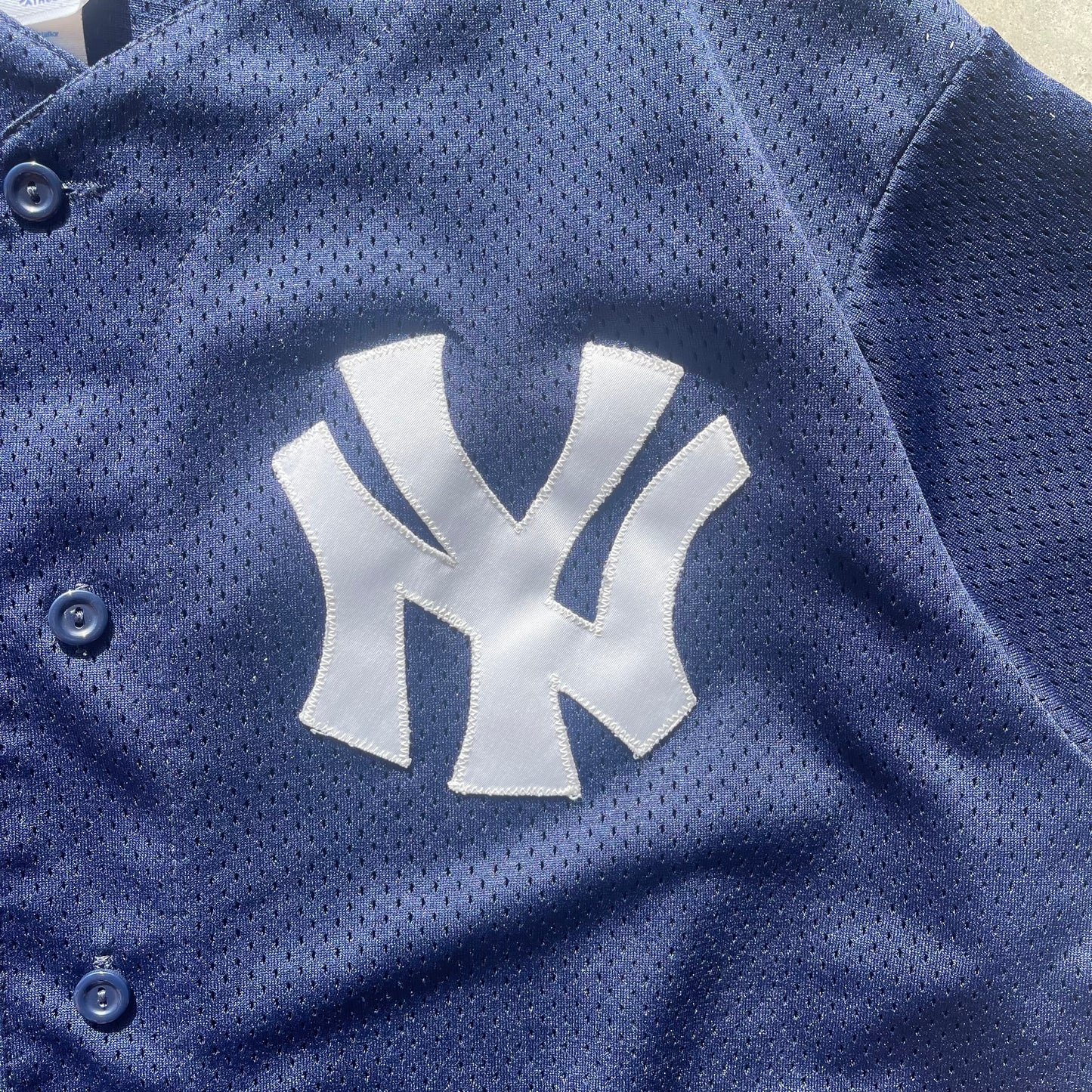 (L) Vintage New York Yankees Derek Jeter Baseball Jersey