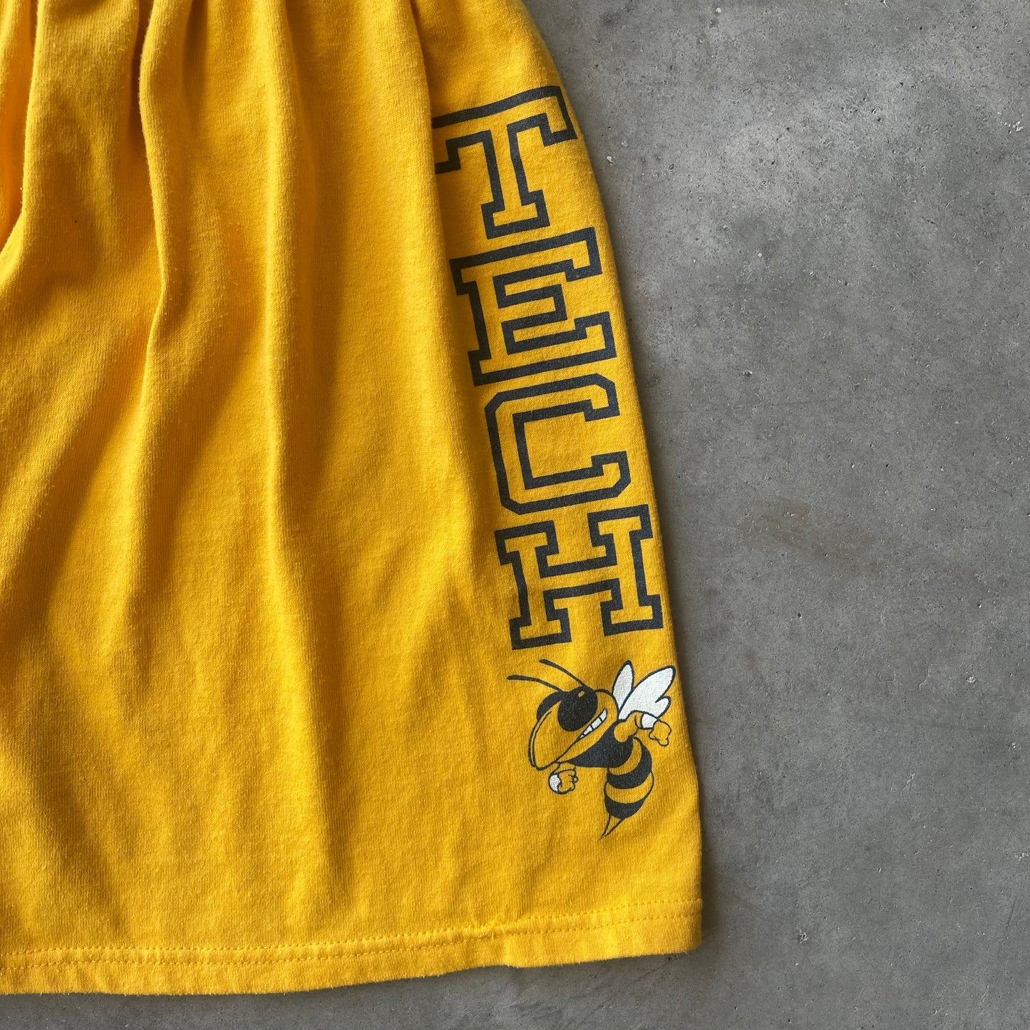 (M) 90s Georgia Tech Yellow Jackets Sweat Shorts
