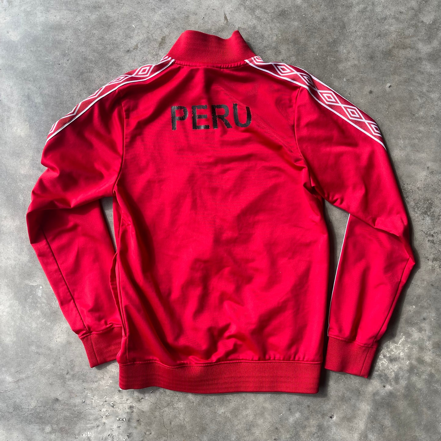 (S) 00s Umbro Peru FPF Soccer Track Jacket