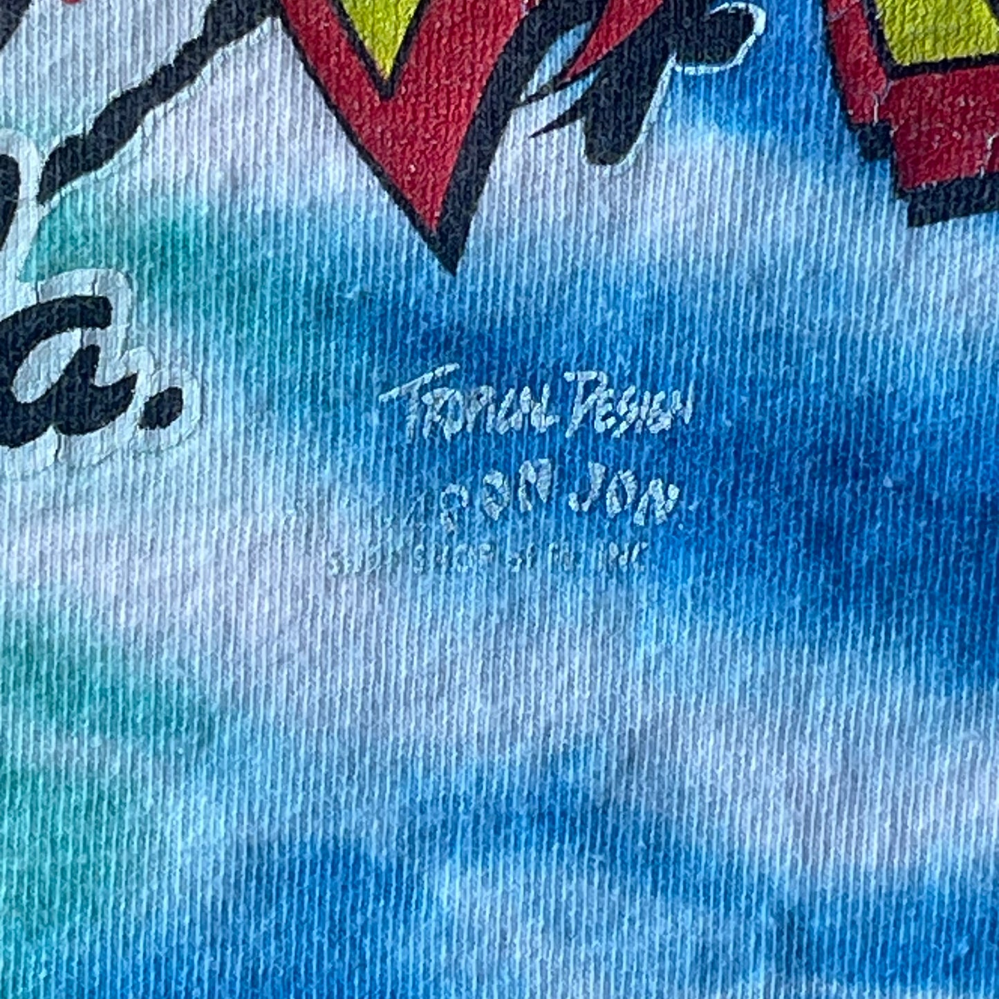 (XL/2XL) 90s Ron Jon Tie Dye Graphic Tee