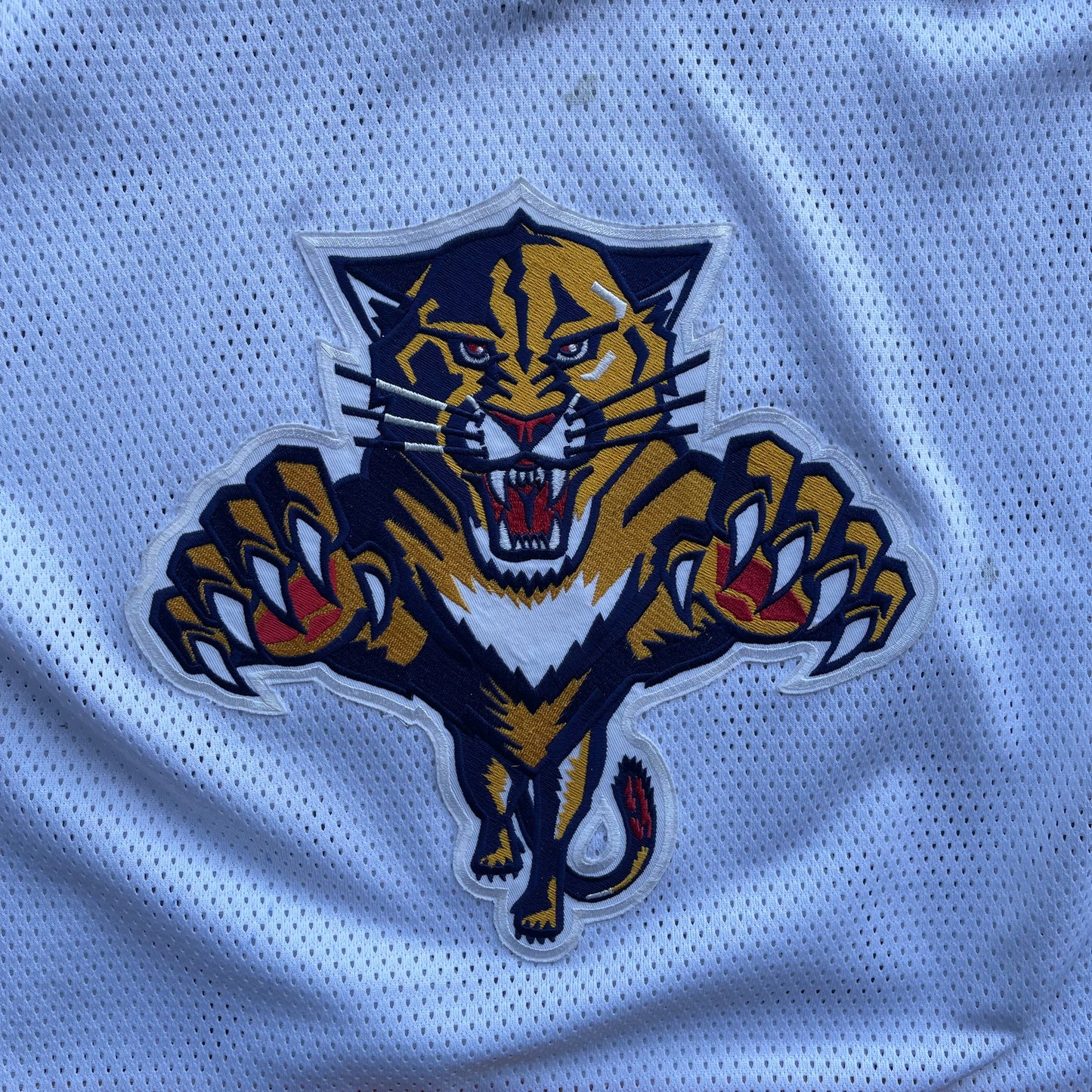 (XL) 90s Florida Panthers NHL White/Red Hockey Jersey