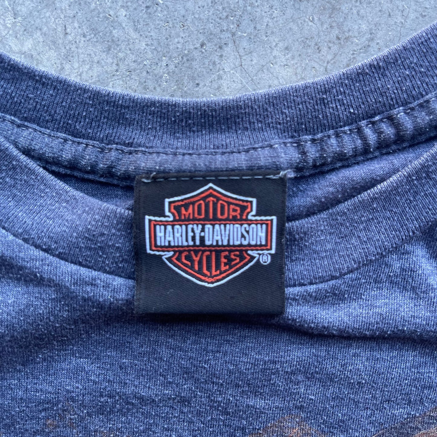 (M) Harley Davidson Biker Girl Tee