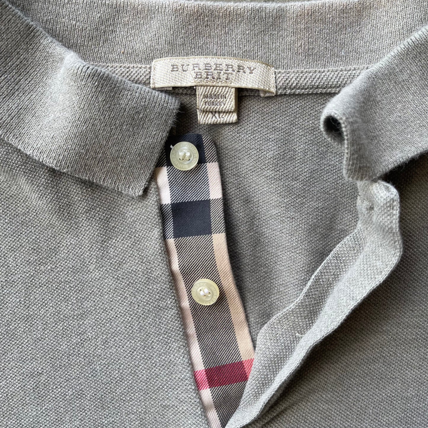 (S/M) Burberry Brit Beige Polo