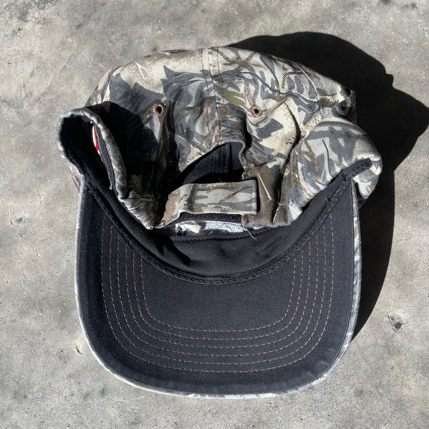 (OS) Ford Kisselback Hunting Camo Velcro Strap Hat