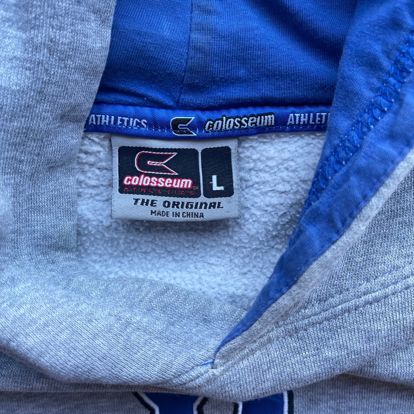 (L/XL) 00s University of Duke Embroidered Cropped Fit Hoodie