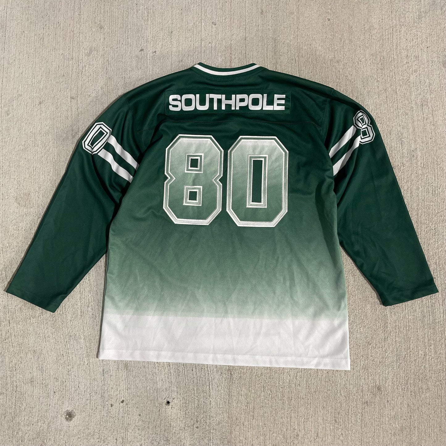 (L/XL) 00s SouthPole Green Football Jersey