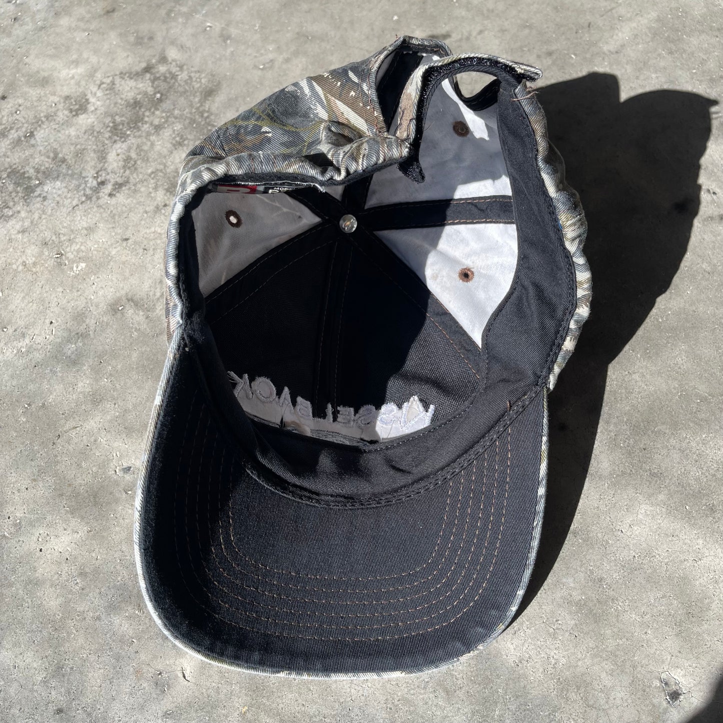 (OS) Ford Kisselback Hunting Camo Velcro Strap Hat