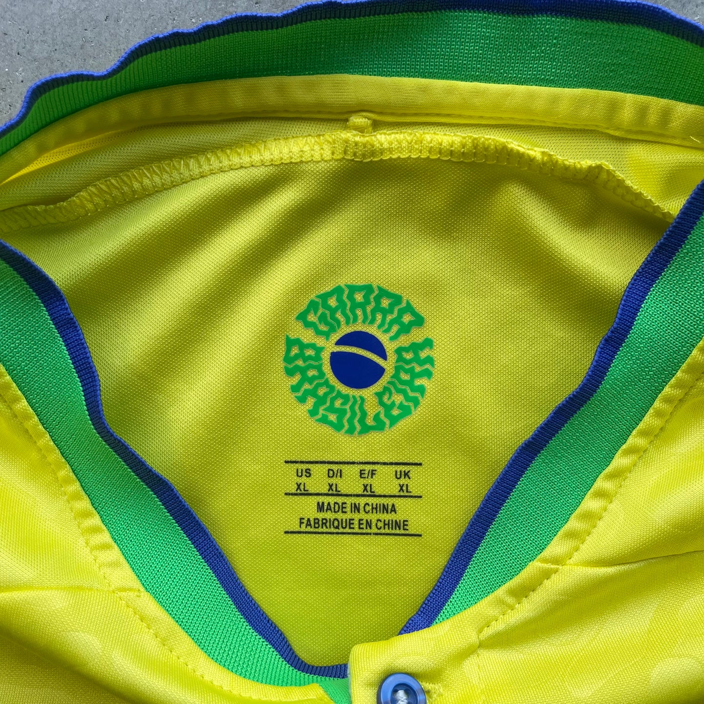 (L) Neymar Brasil Soccer Jersey