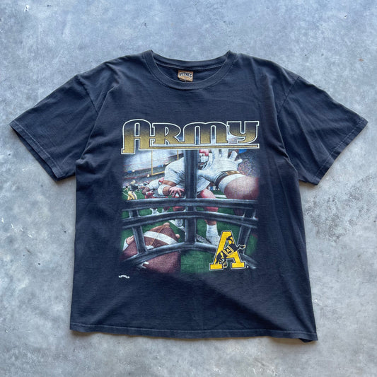 (XL) Vintage Army Football Player POV Nutmeg Tee