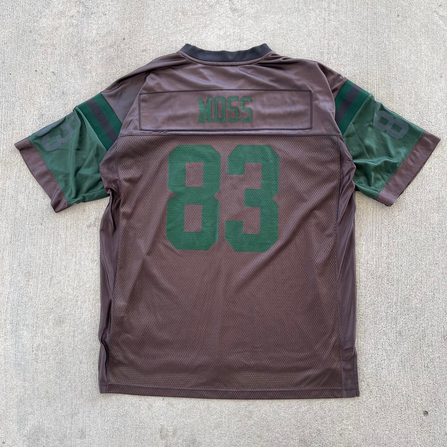 (2XL) 00s New York Jets 'Santana Moss' Football Jersey