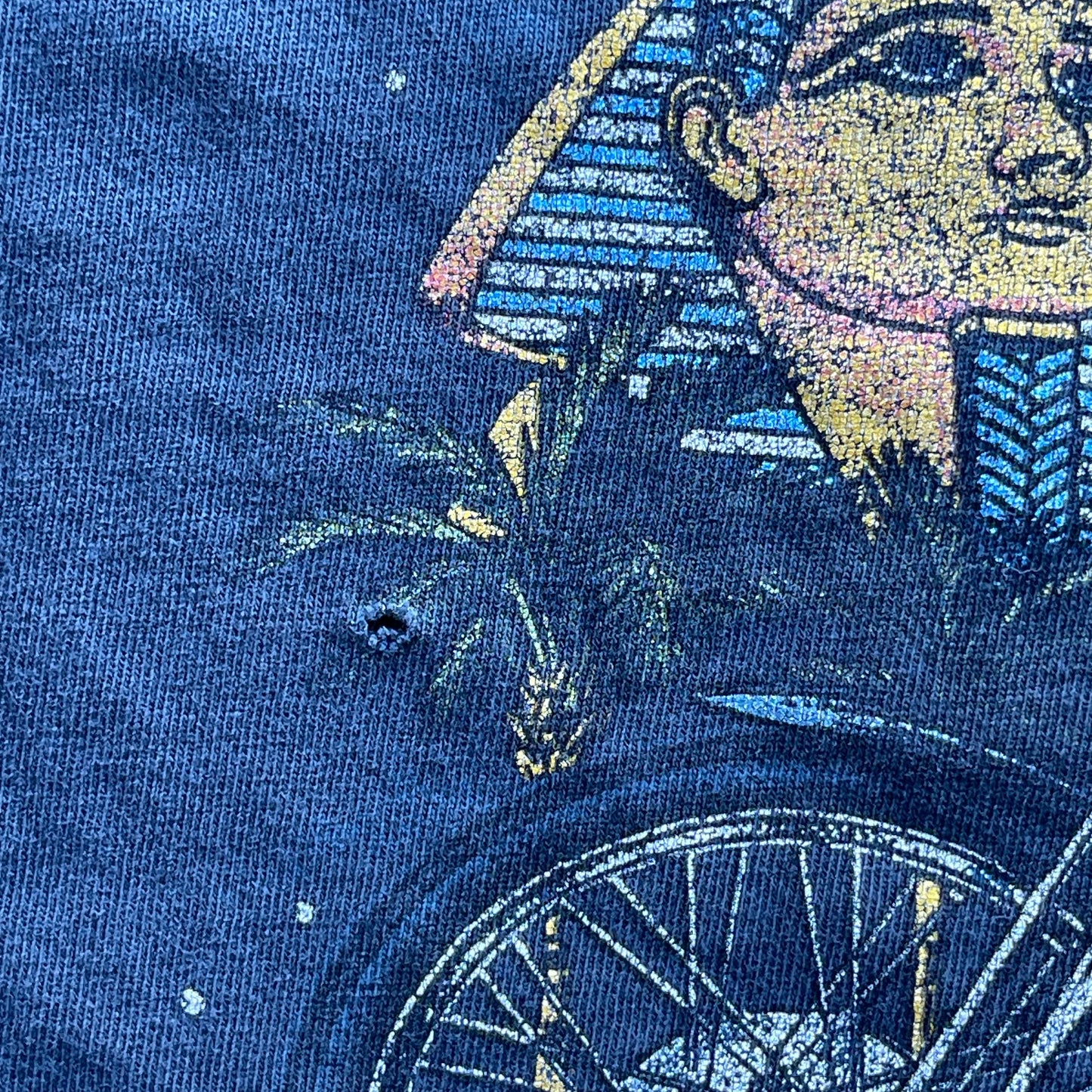 (M) Vintage Harley Davidson Faded Las Vegas Lightning Tee