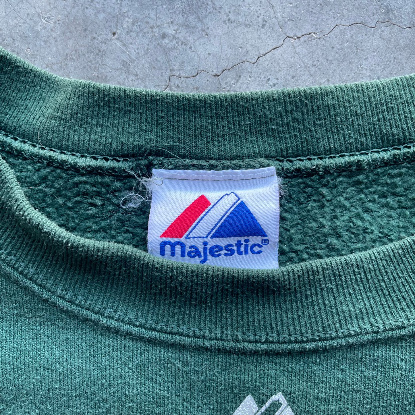 (M) 00s University of Miami "U" Logo Crewneck
