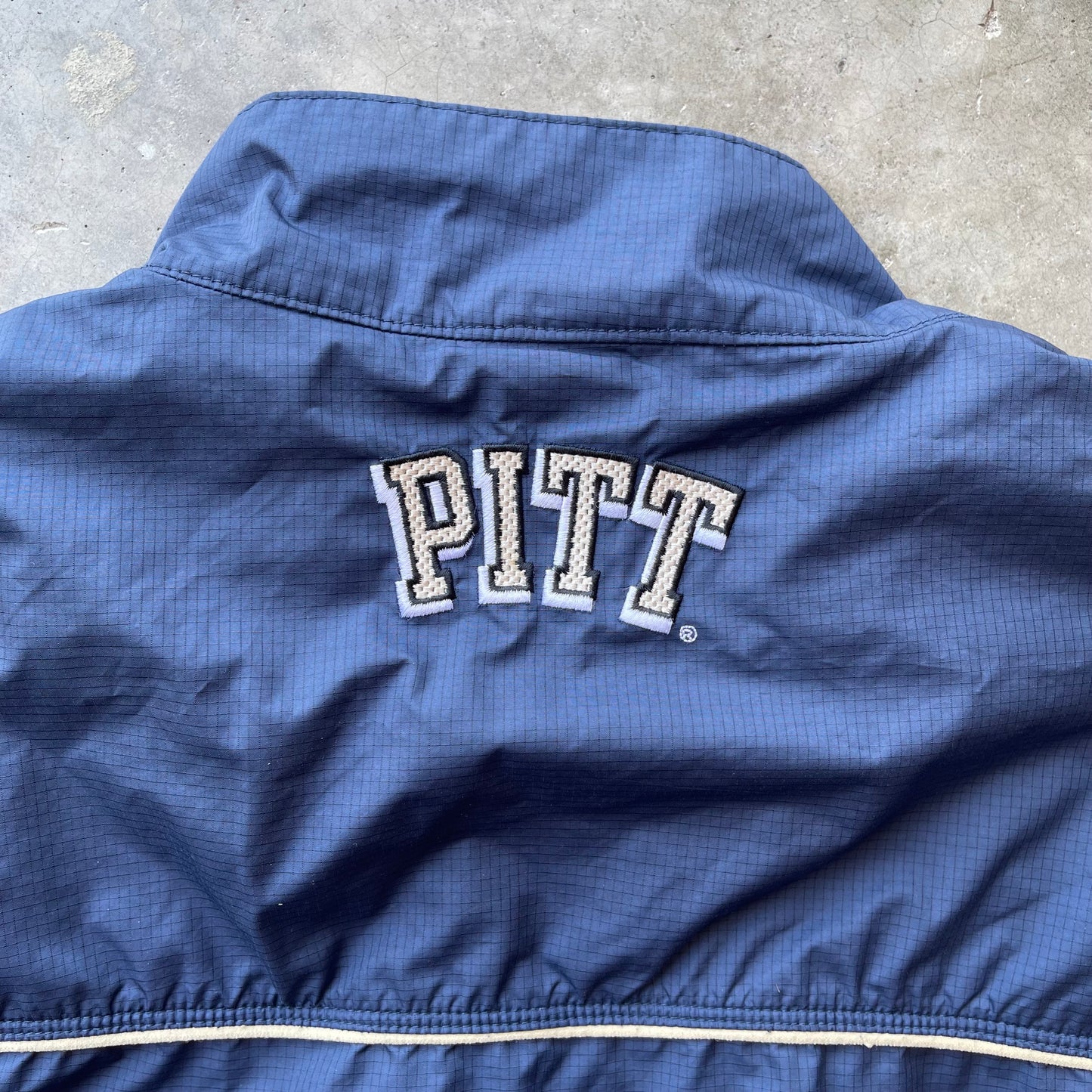 (L/XL) Nike University of Pittsburgh Pitt Panthers Windbreaker Full Zip Jacket