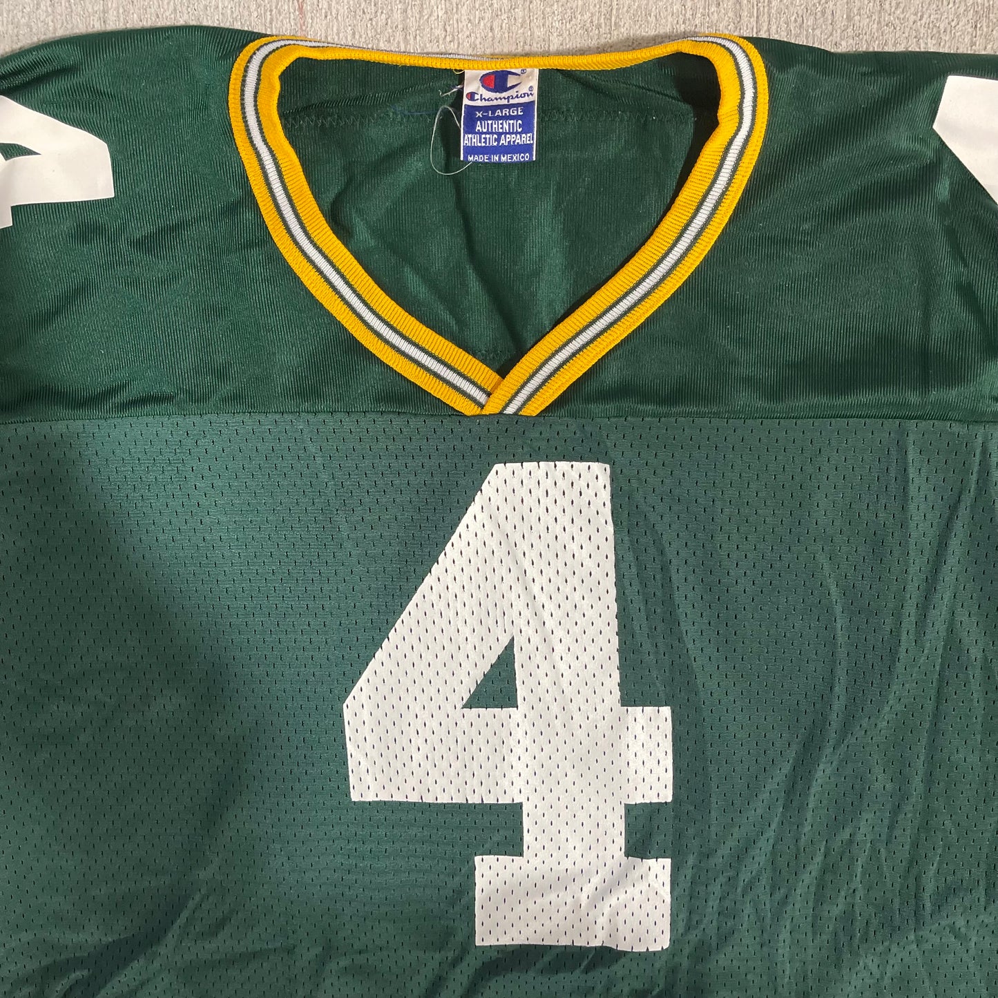(XL) 90s Green Bay Packers 'Brett Favre' Football Jersey