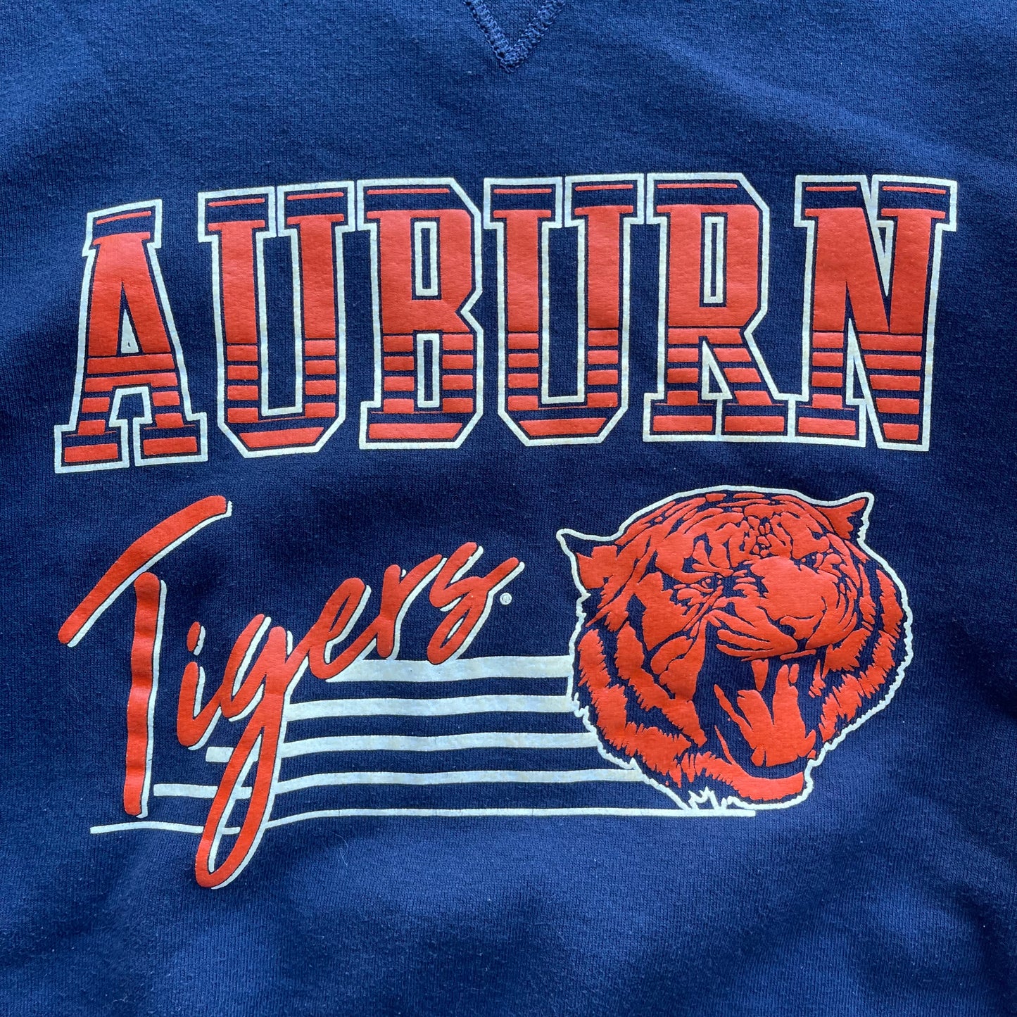 (L) Vintage Auburn University Crewneck