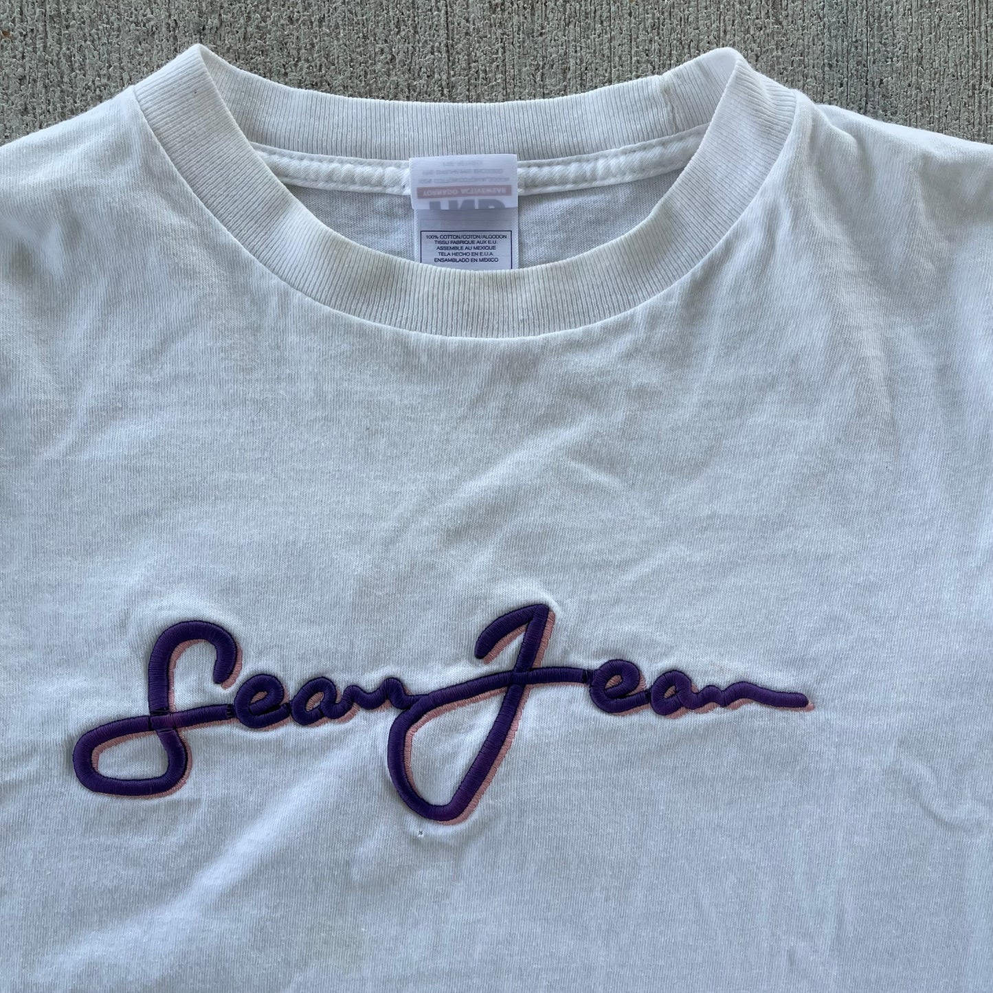 (M/L) 00s Sean Jean Cropped Fit Tee