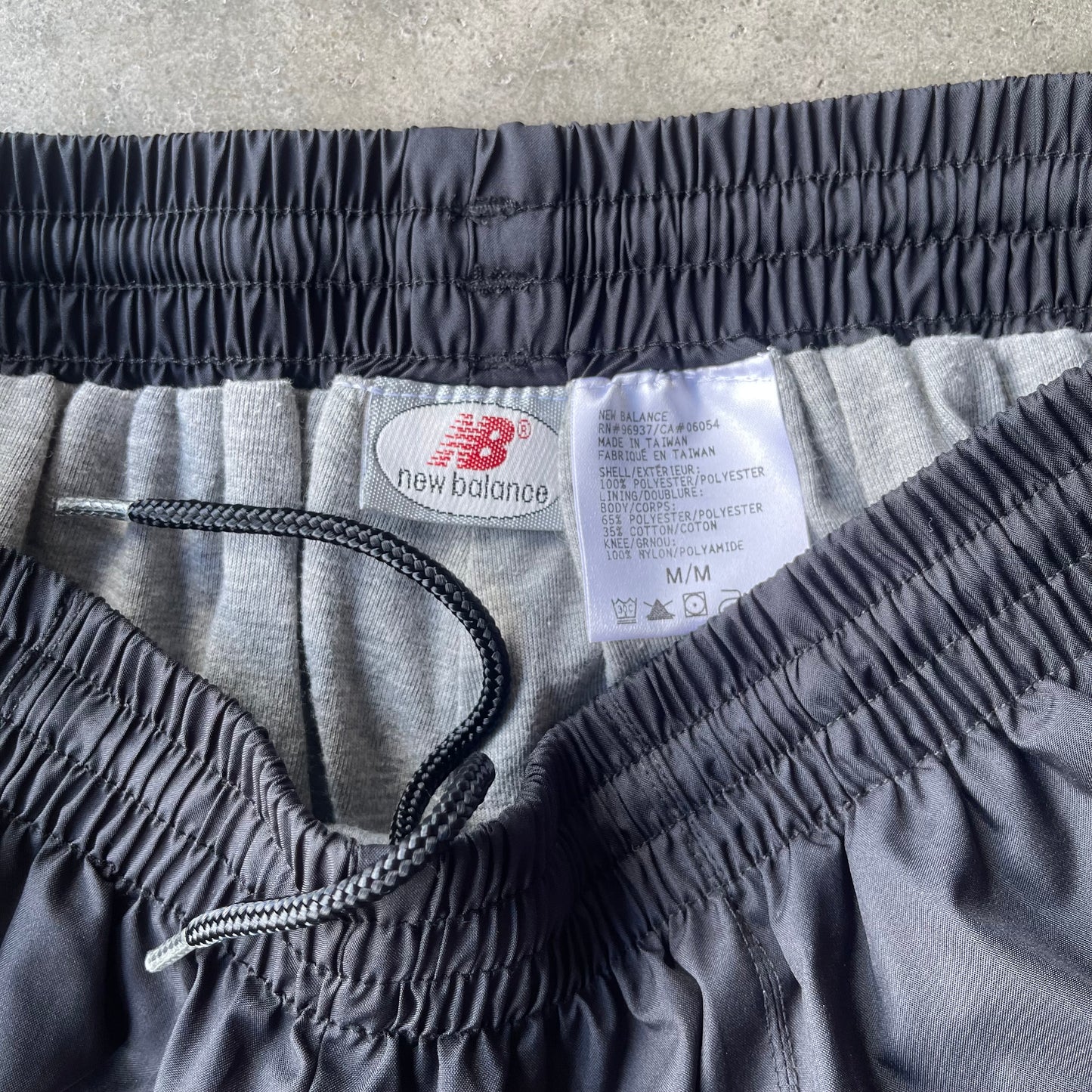 (M) 00s New Balance Black Track Pants