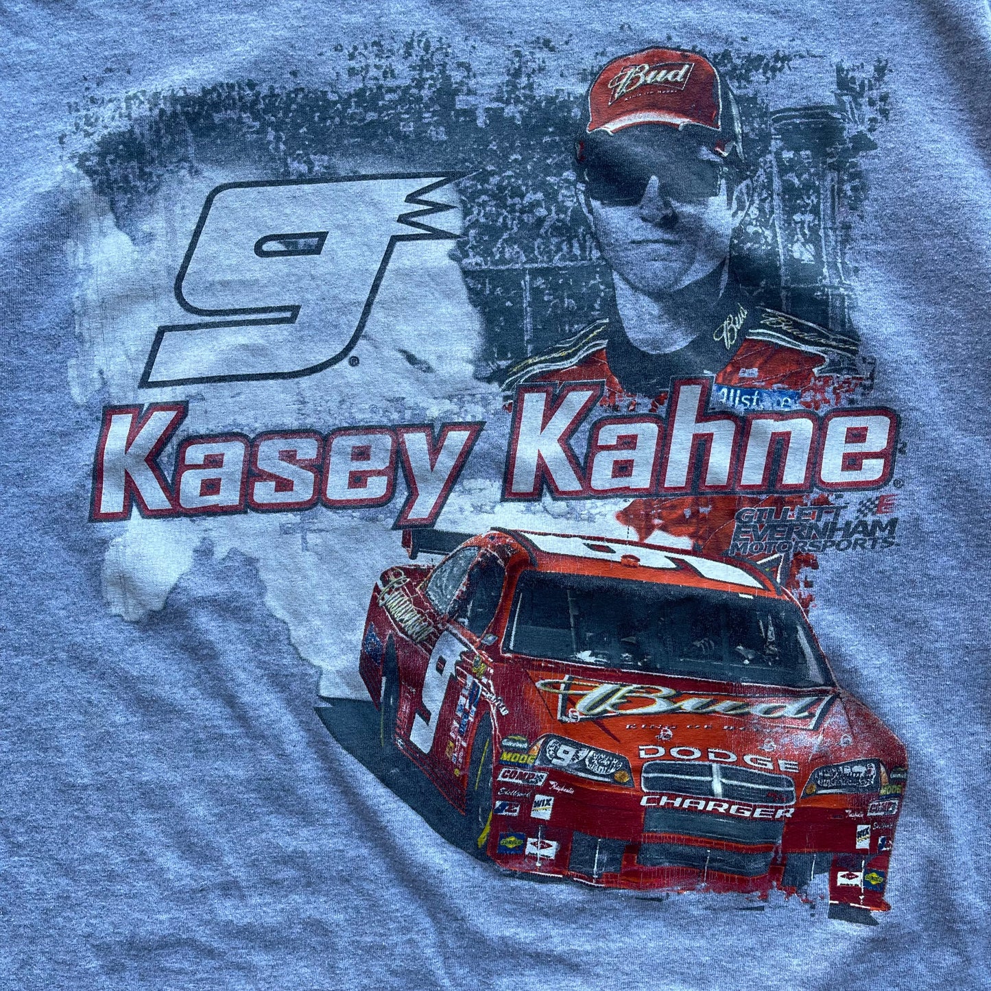 (XL) '00s Kasey Kahne Budweiser Nascar Long Sleeve Tee