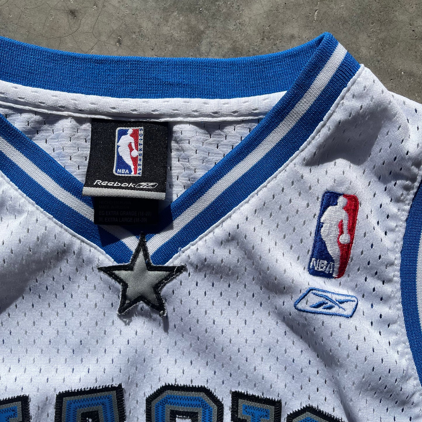 (M) 00s Orlando Magic Dwight Howard Reebok Basketball Jersey