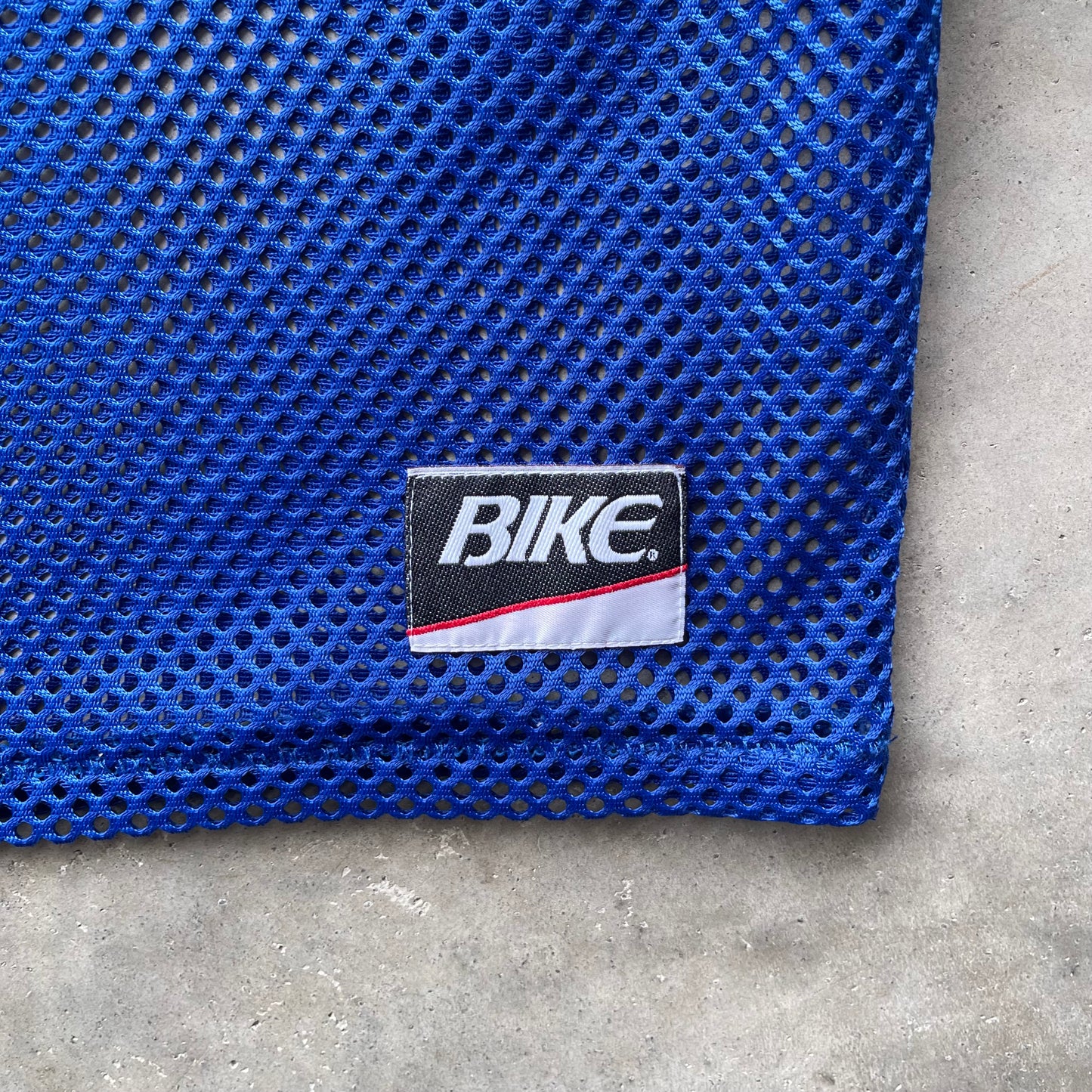(L/XL) 00s Mesh Blue Football Jersey