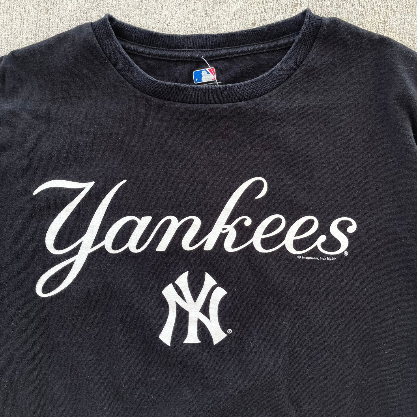 (M/L) 00s New York Yankees Black Tee
