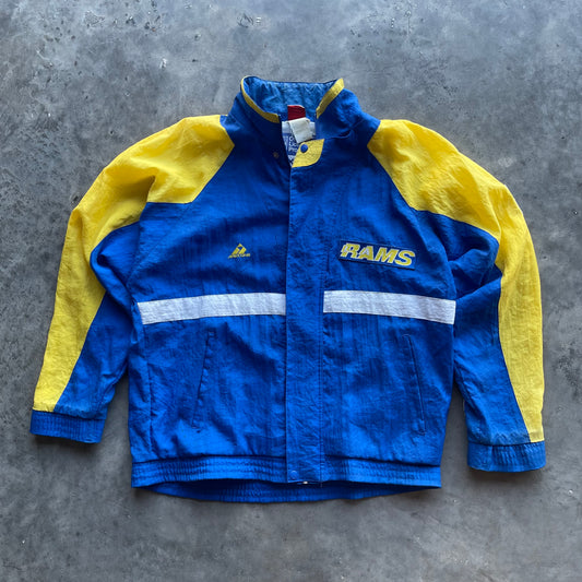 (L) 90s St. Louis Rams Apex One Windbreaker Jacket