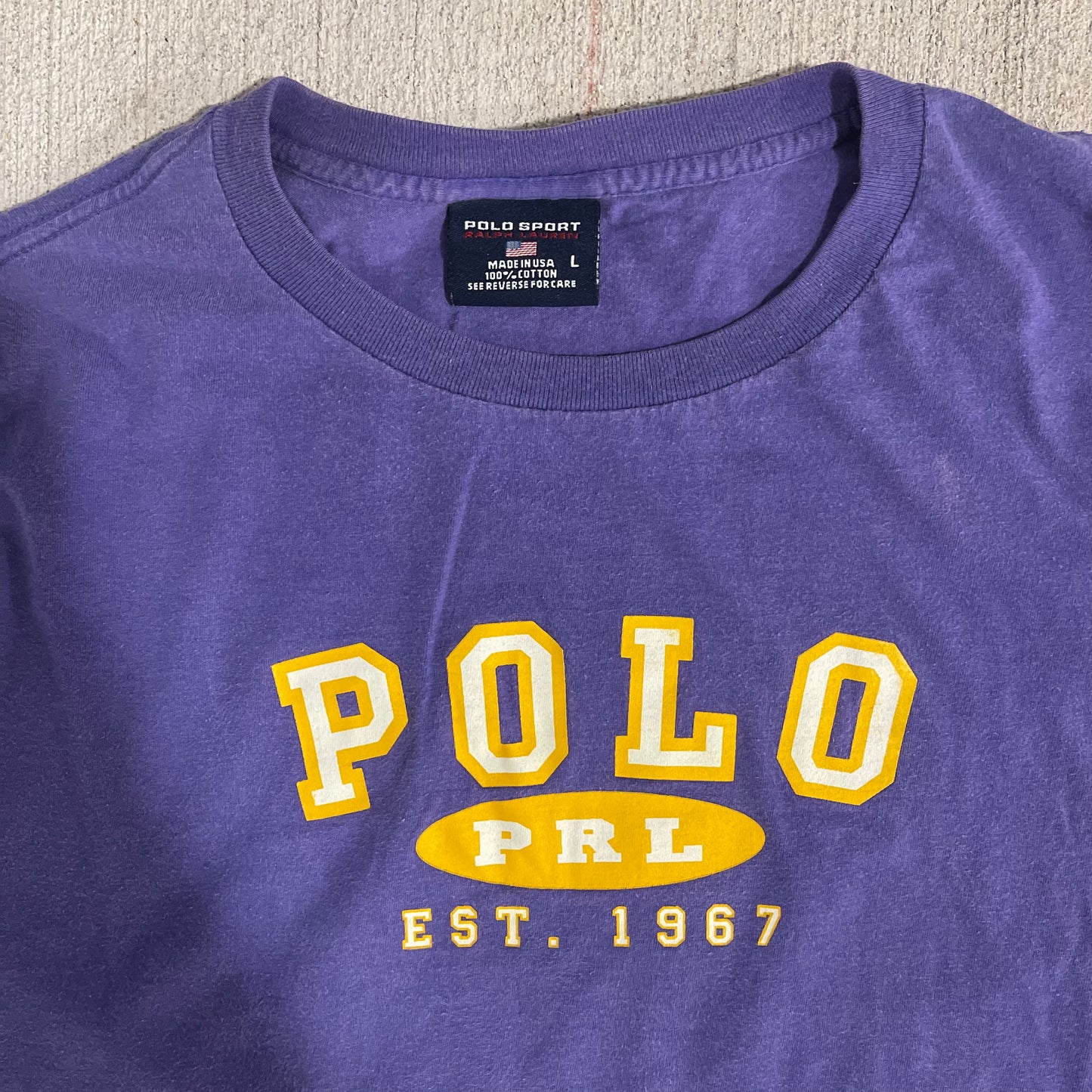 (L) 90s Polo Sport Ralph Lauren Tee