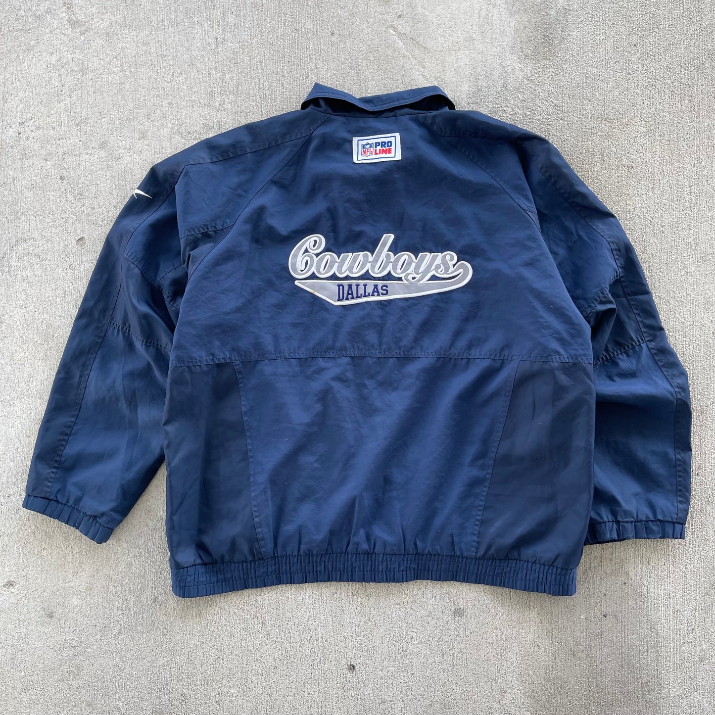 (XL) 90s Dallas Cowboys Windbreaker Jacket