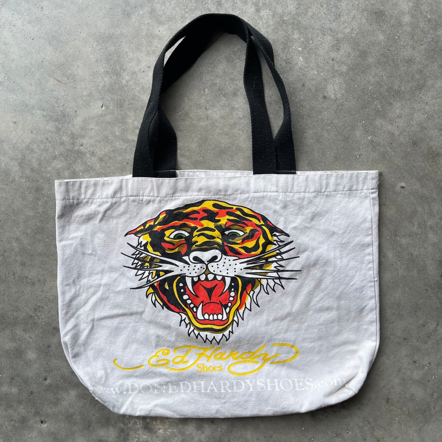 00s Ed Hardy Tiger Tote Bag