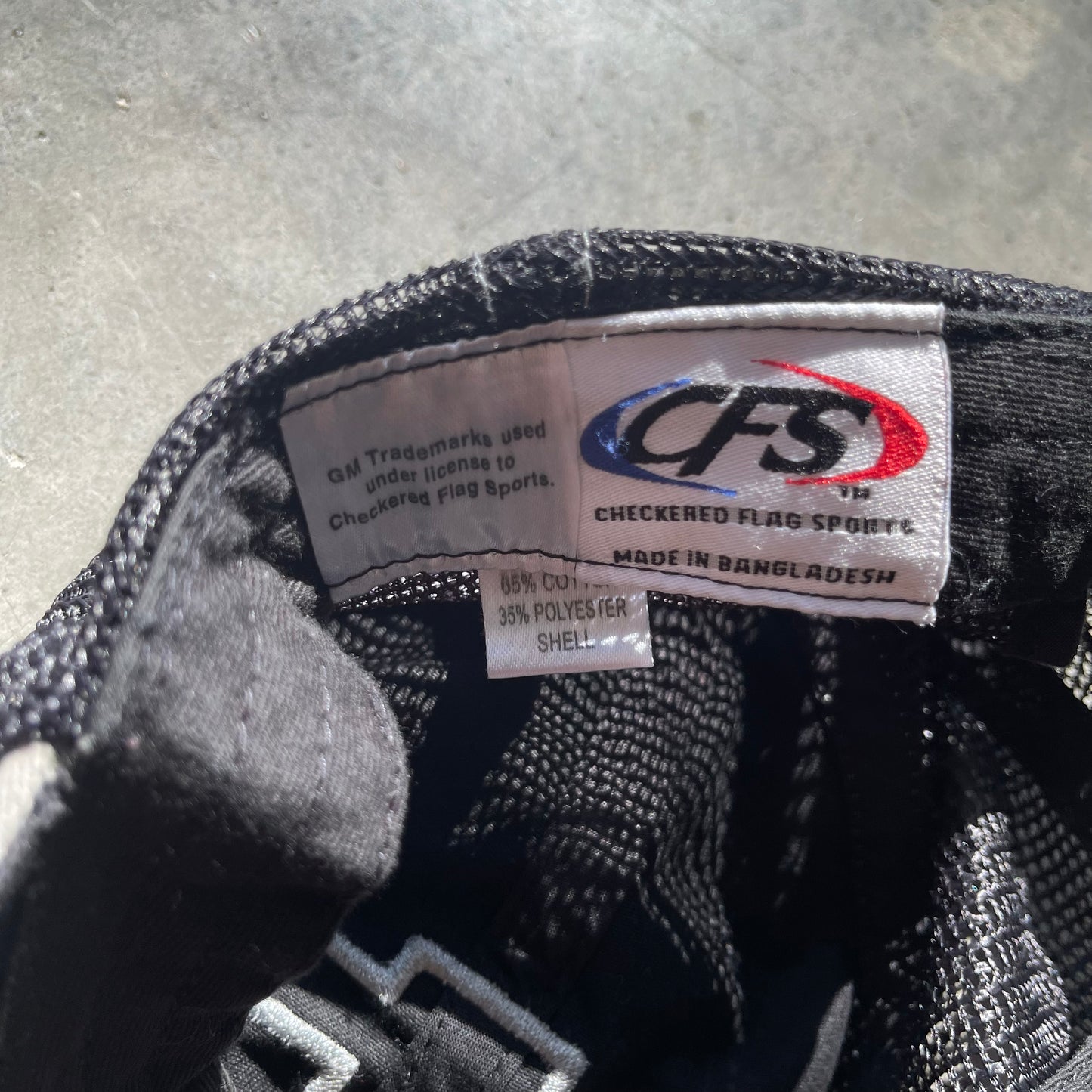 (OS) Chevrolet Embroidered Velcro Strap Hat