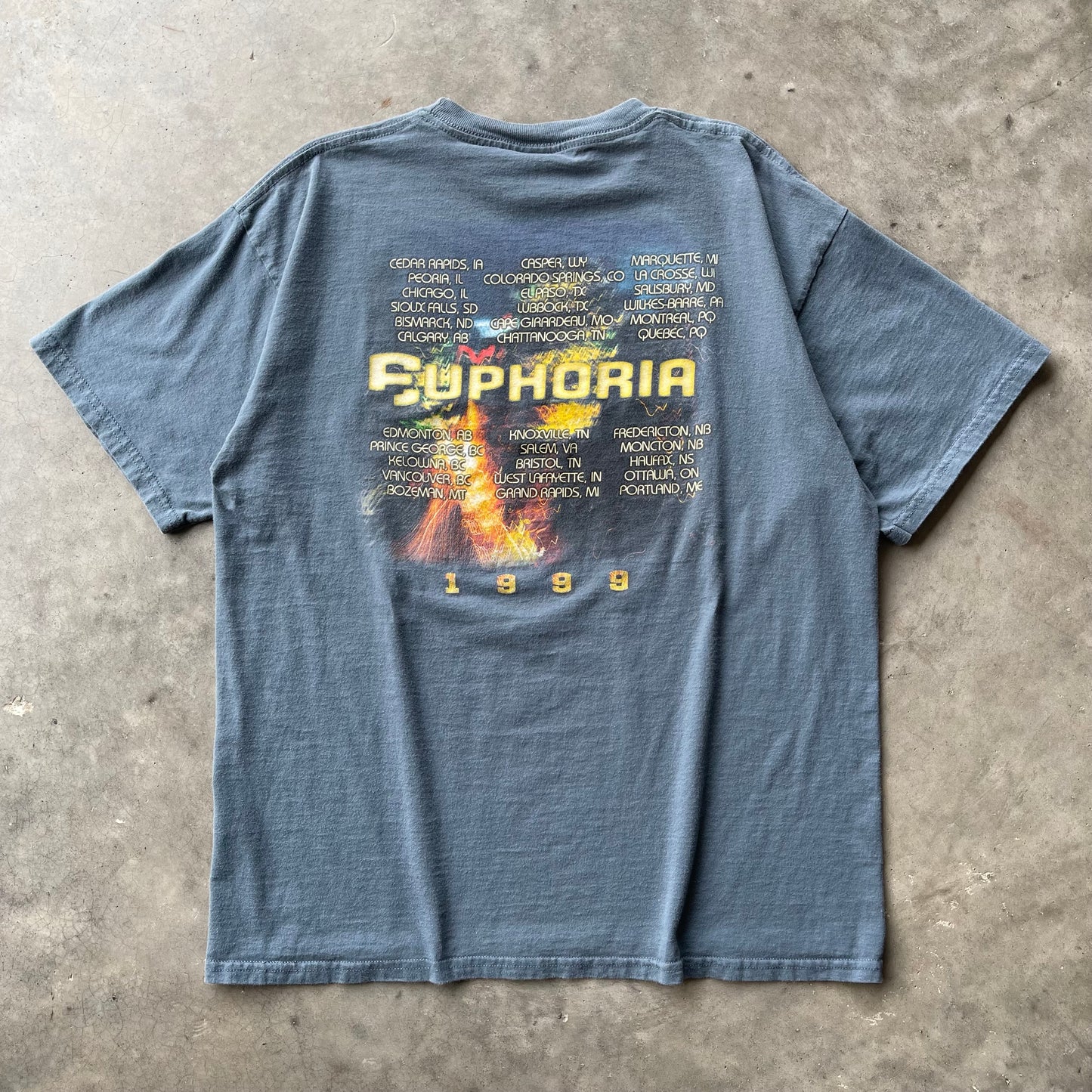 (XL) '99 Def Leppard 'Euphoria' Tour Tee