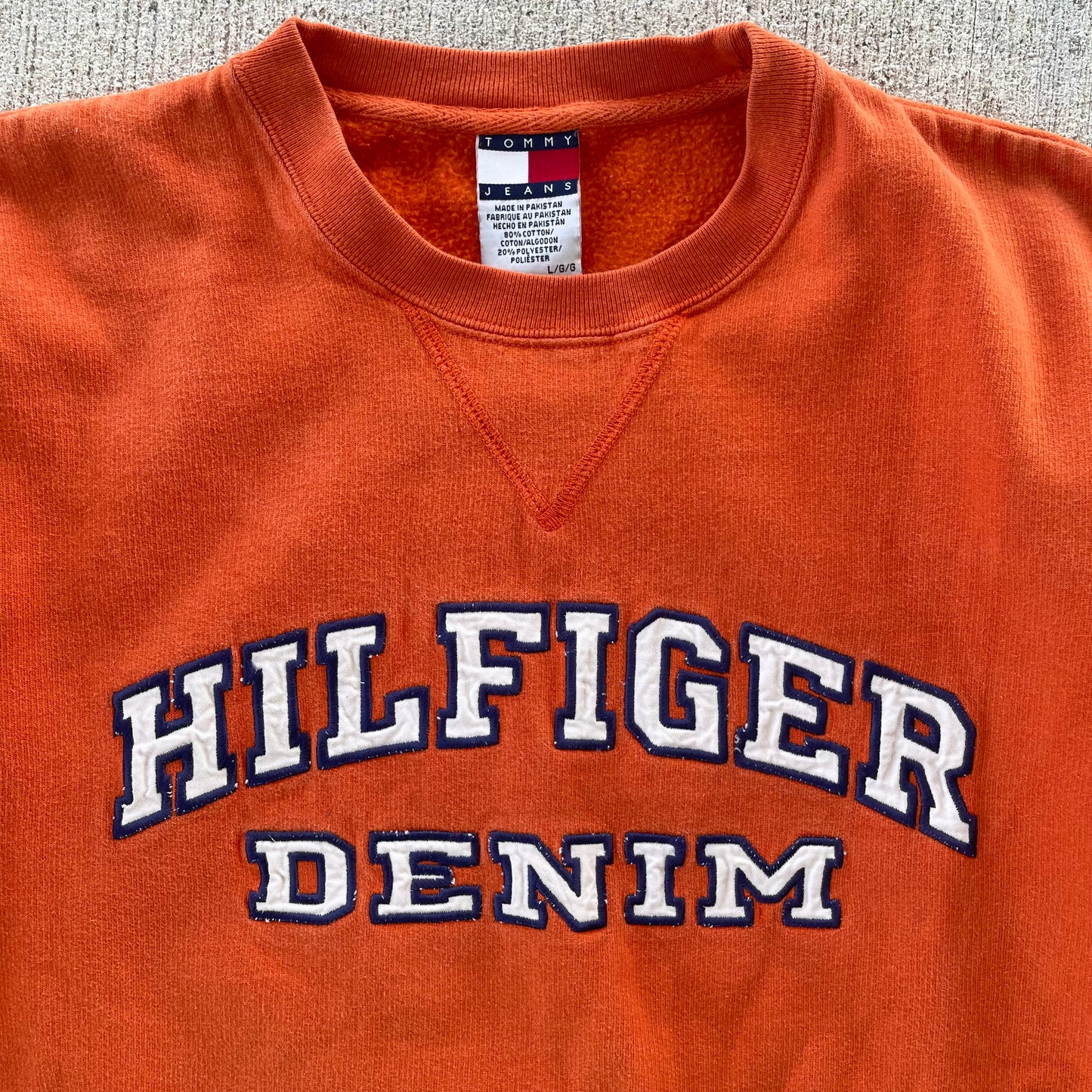 (M) 00s Tommy Hilfiger Crewneck