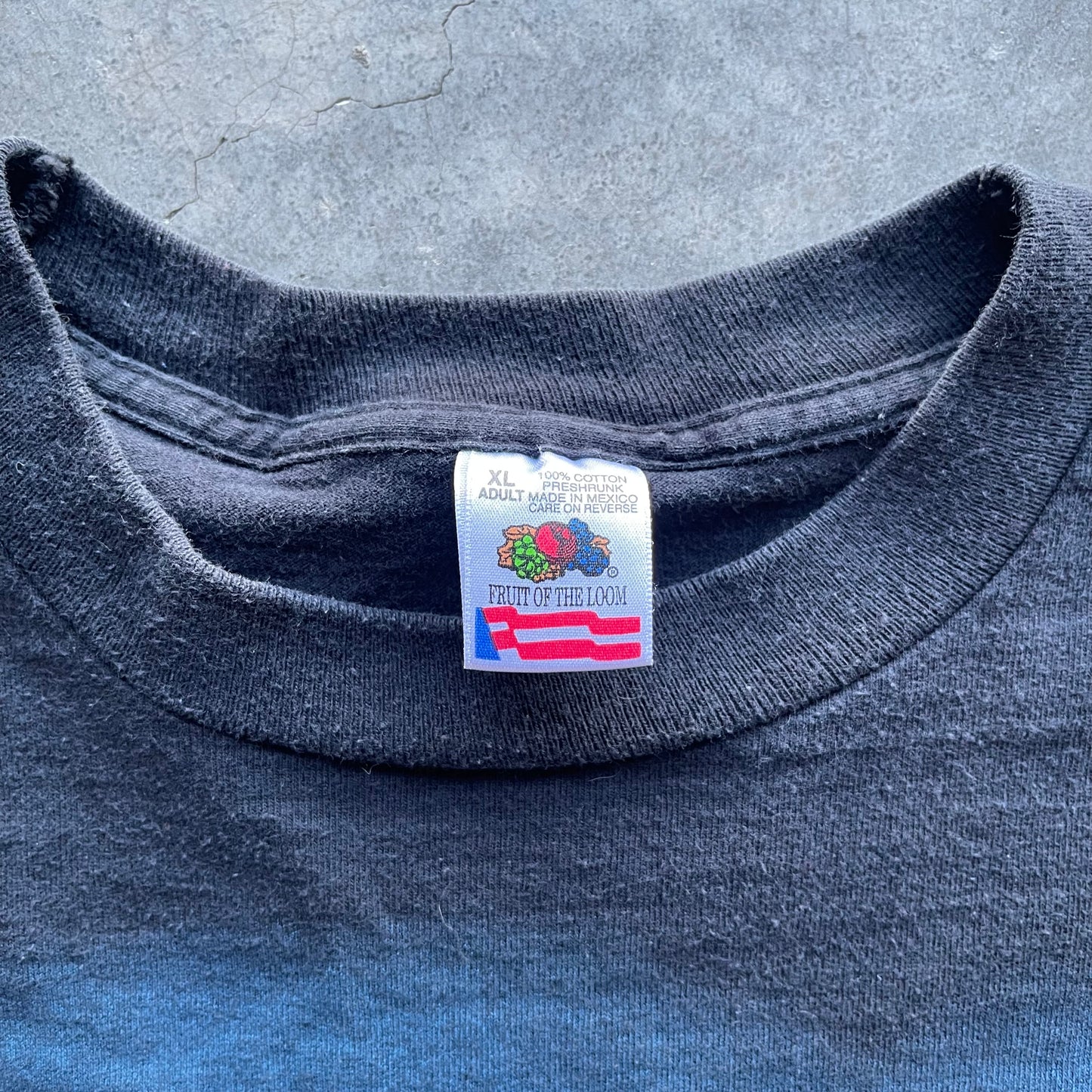 (L/XL) 90s Alaska Nature Fishing Tee