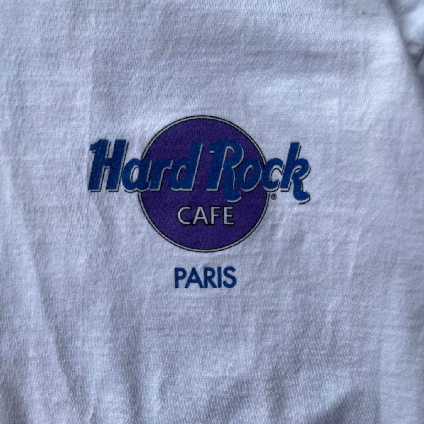 (XL) 90s Hard Rock Paris Graphic Tee