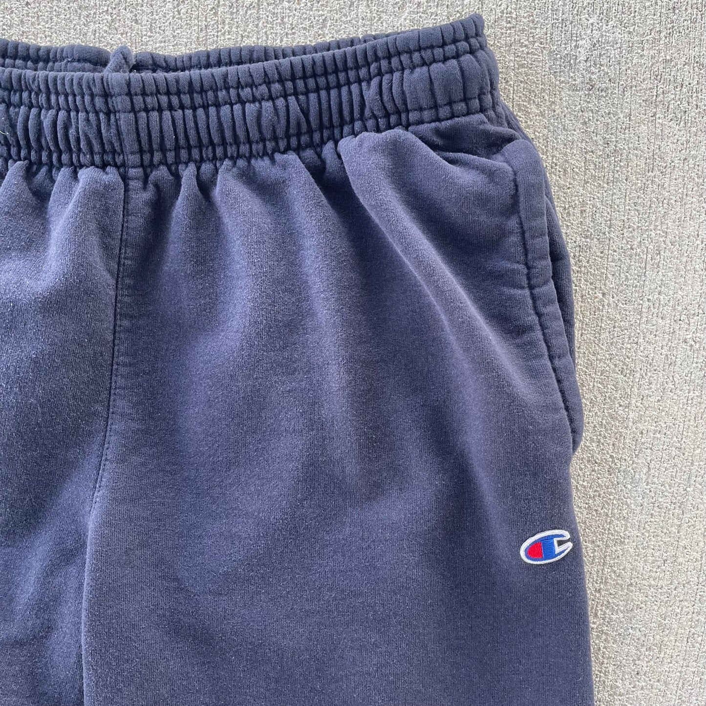 (M) 00s Champion Navy Blue Sweatpants