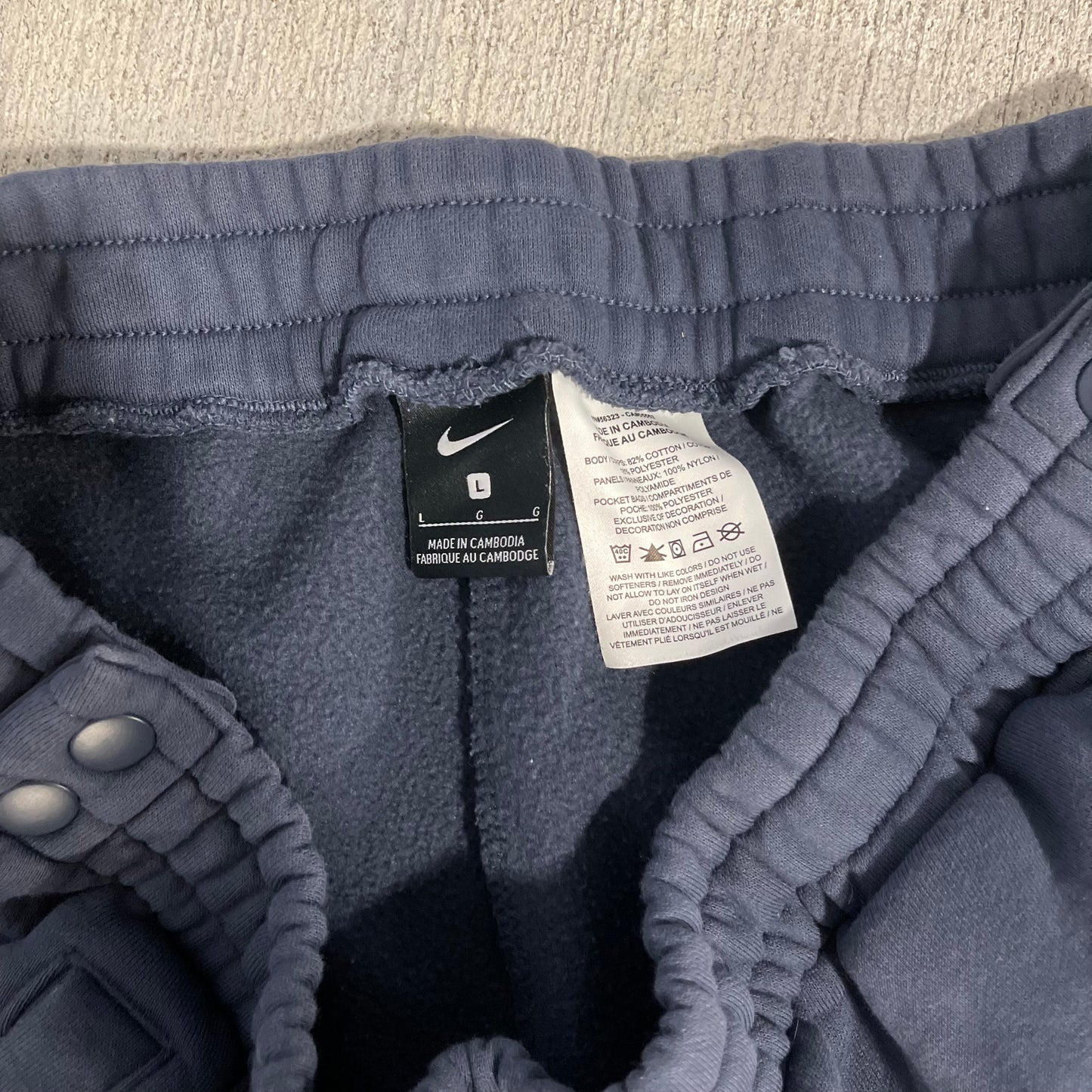 (L) Nike F.C. Soccer Tear Away Jogger Sweatpants