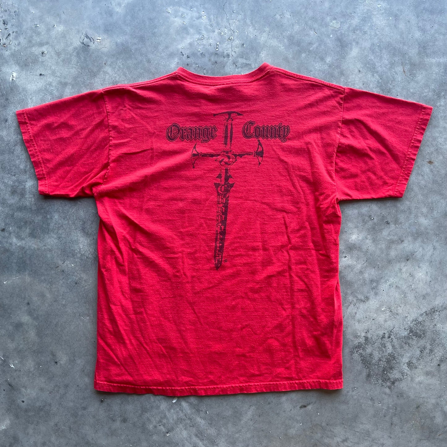 (L) Vintage Orange County Choppers Dagger Tee