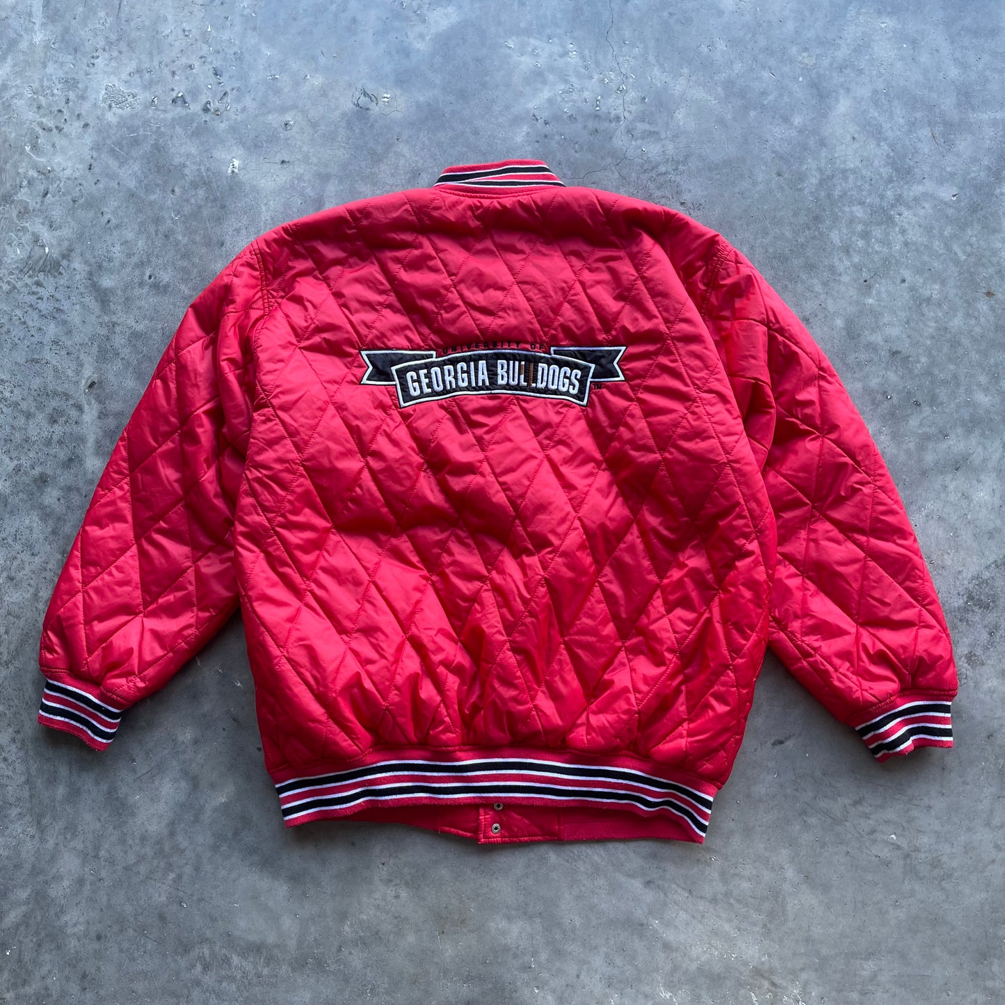 (XL) Vintage University of Georgia Bulldogs Jacket