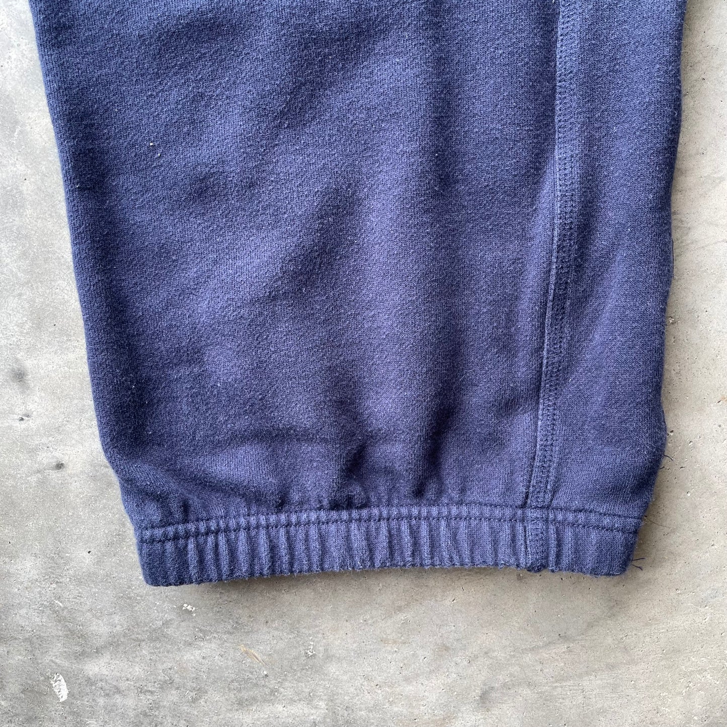 (L) 00s Champion Navy Blue Cotton Sweatpants