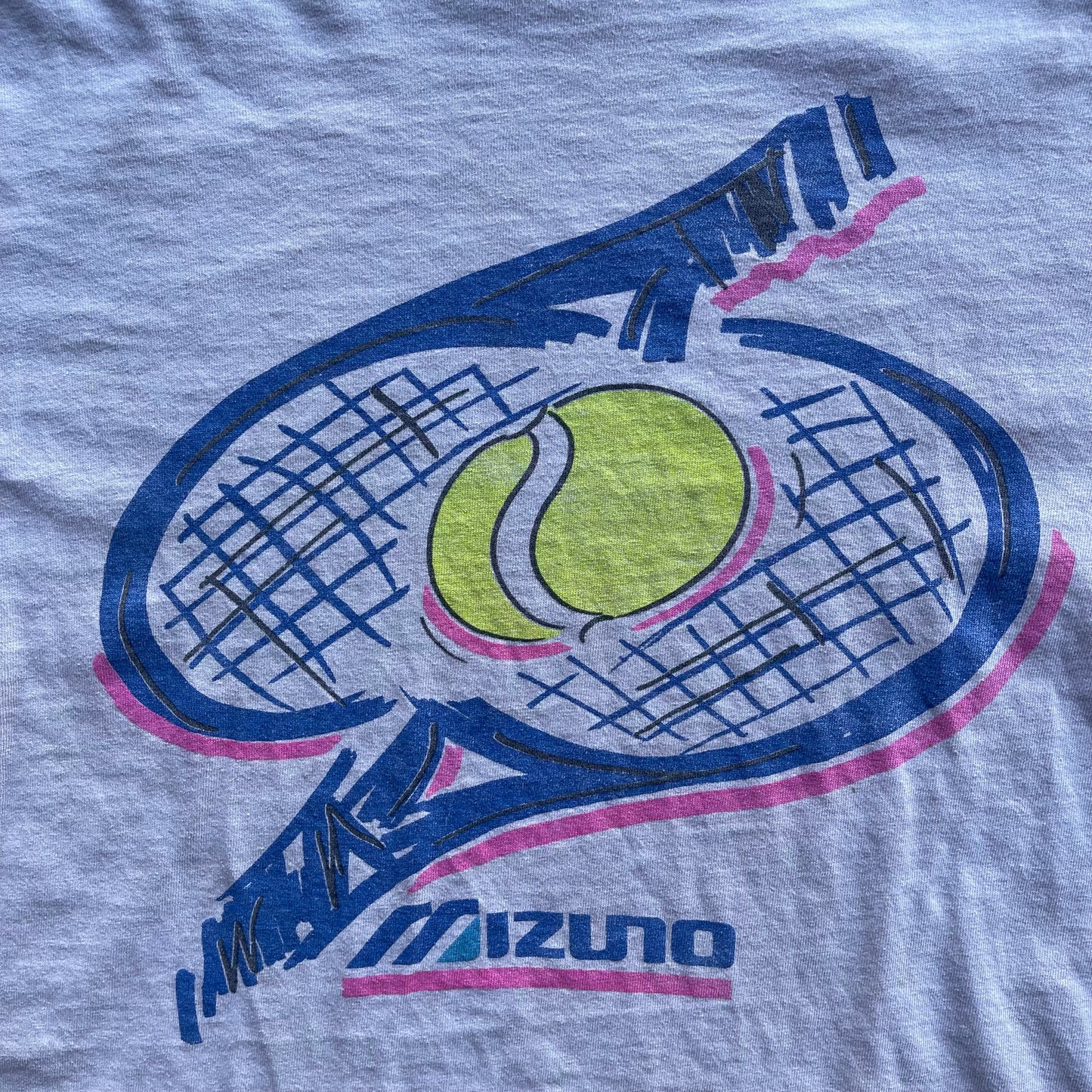 (M) 90s Mizuno Tennis Cropped Tee