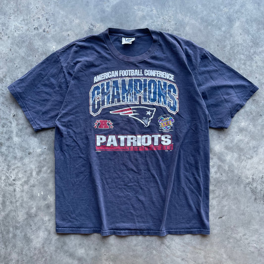 (2XL) '97 New England Patriots Champions Tee