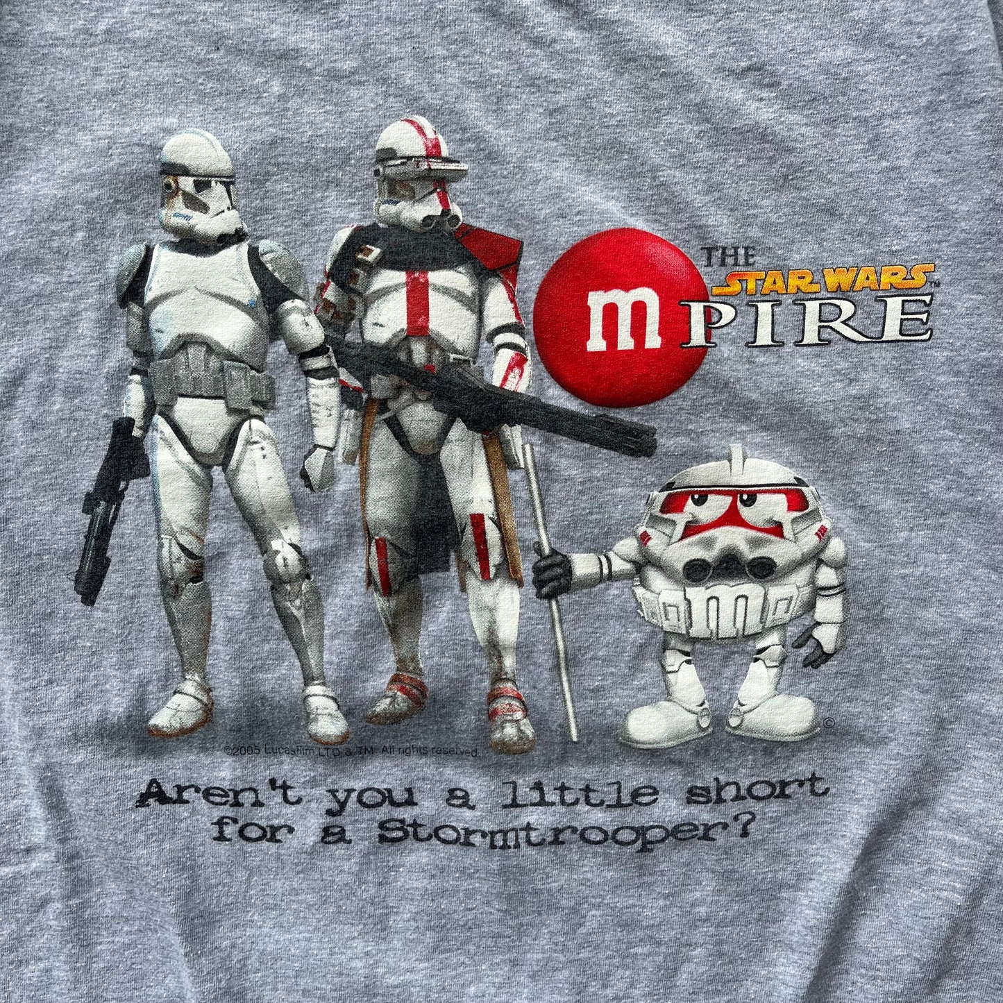 (XL) '05 The Star Wars Empire x M&Ms Stormtrooper Graphic Tee