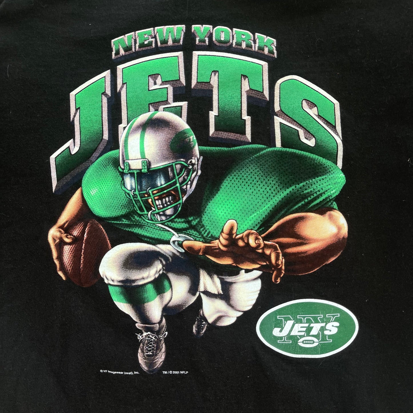 (L) 00s New York Jets Football Player Graphic Tee