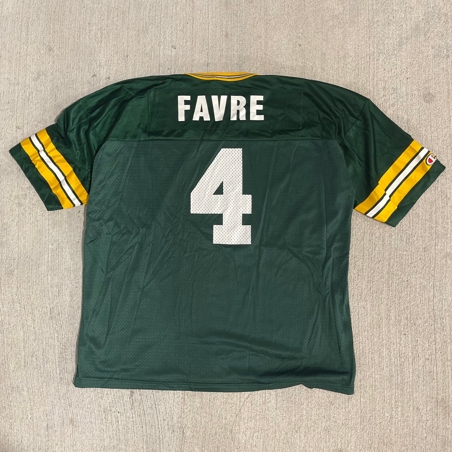 (XL) 90s Green Bay Packers 'Brett Favre' Football Jersey