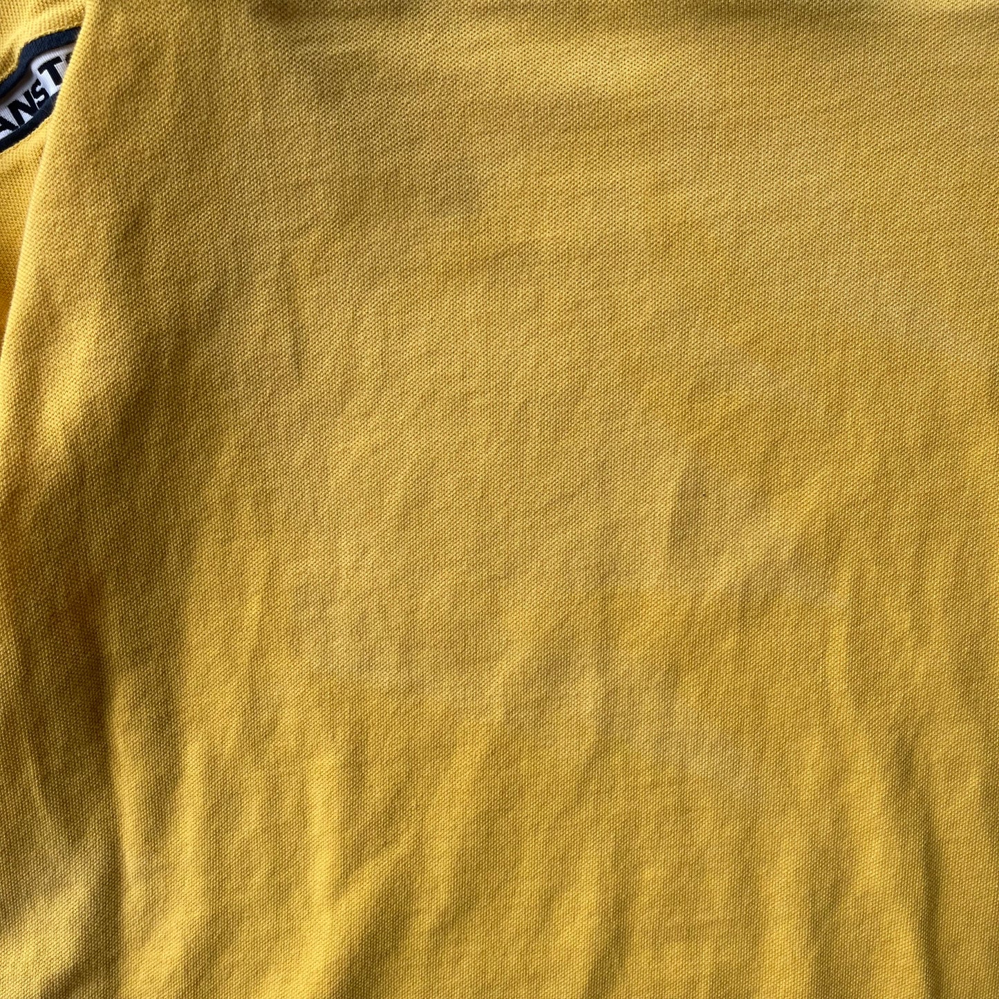 (M/L) 90s Tommy Hilfiger Jeans Yellow Long Sleeve Tee